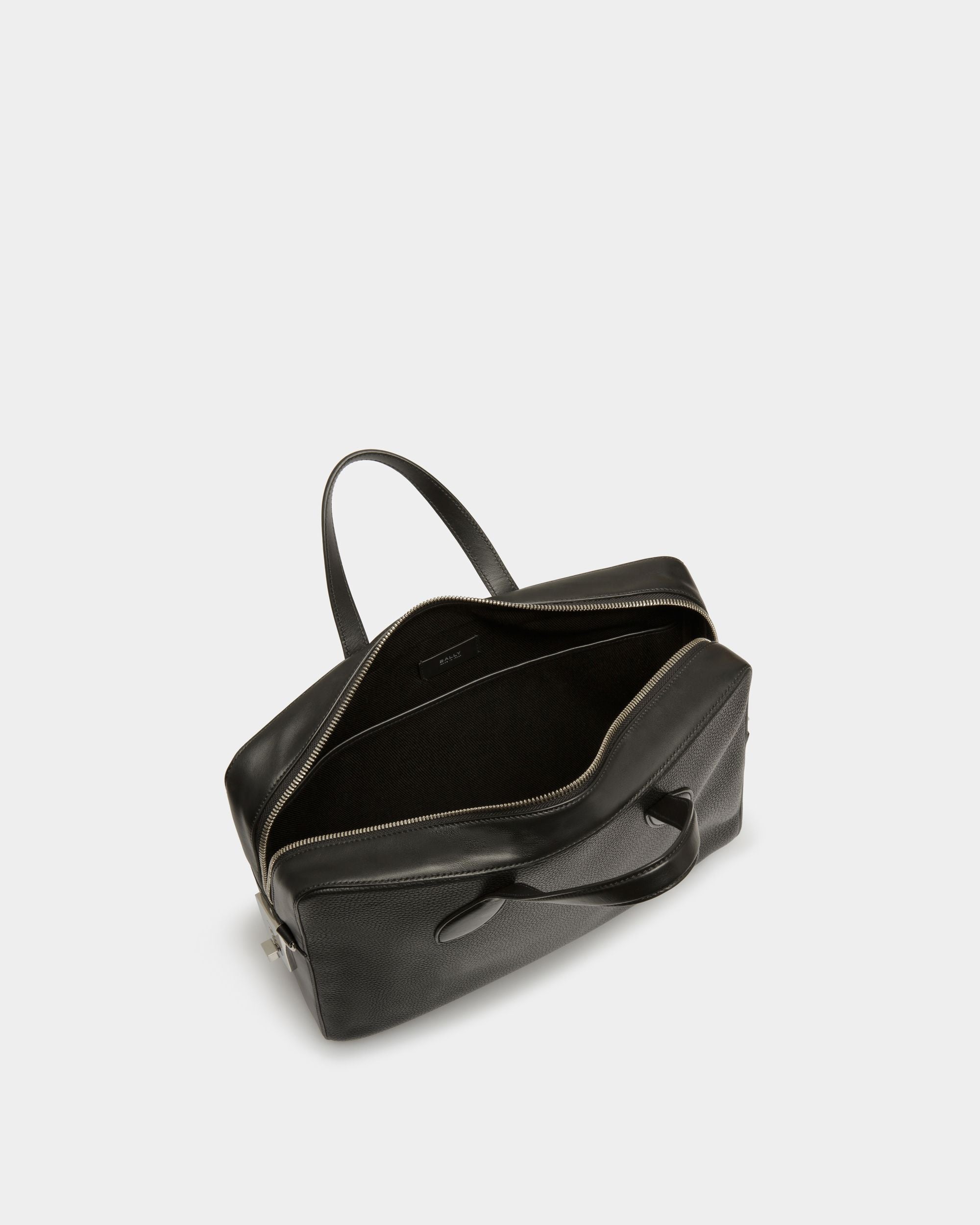 Bally Global - Maletín Lago De Piel En Negro - Negro
