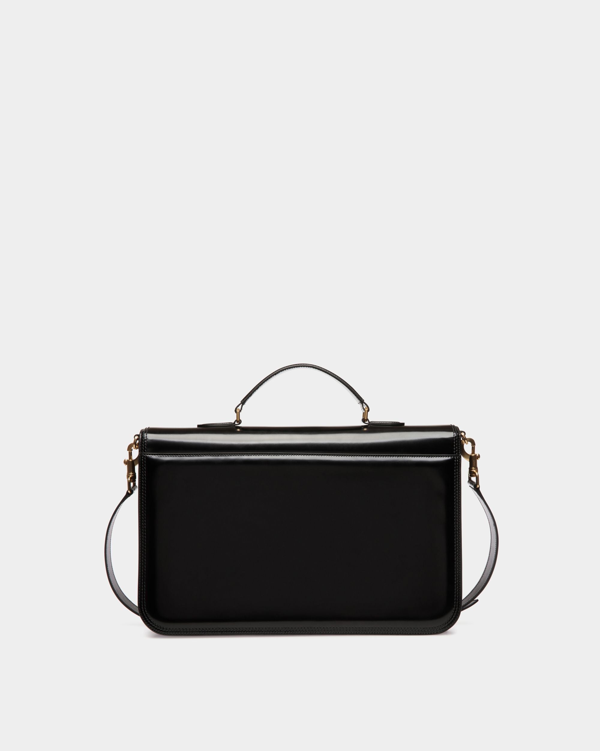 Bally Global - Cartable Beckett En Cuir Noir - Noir