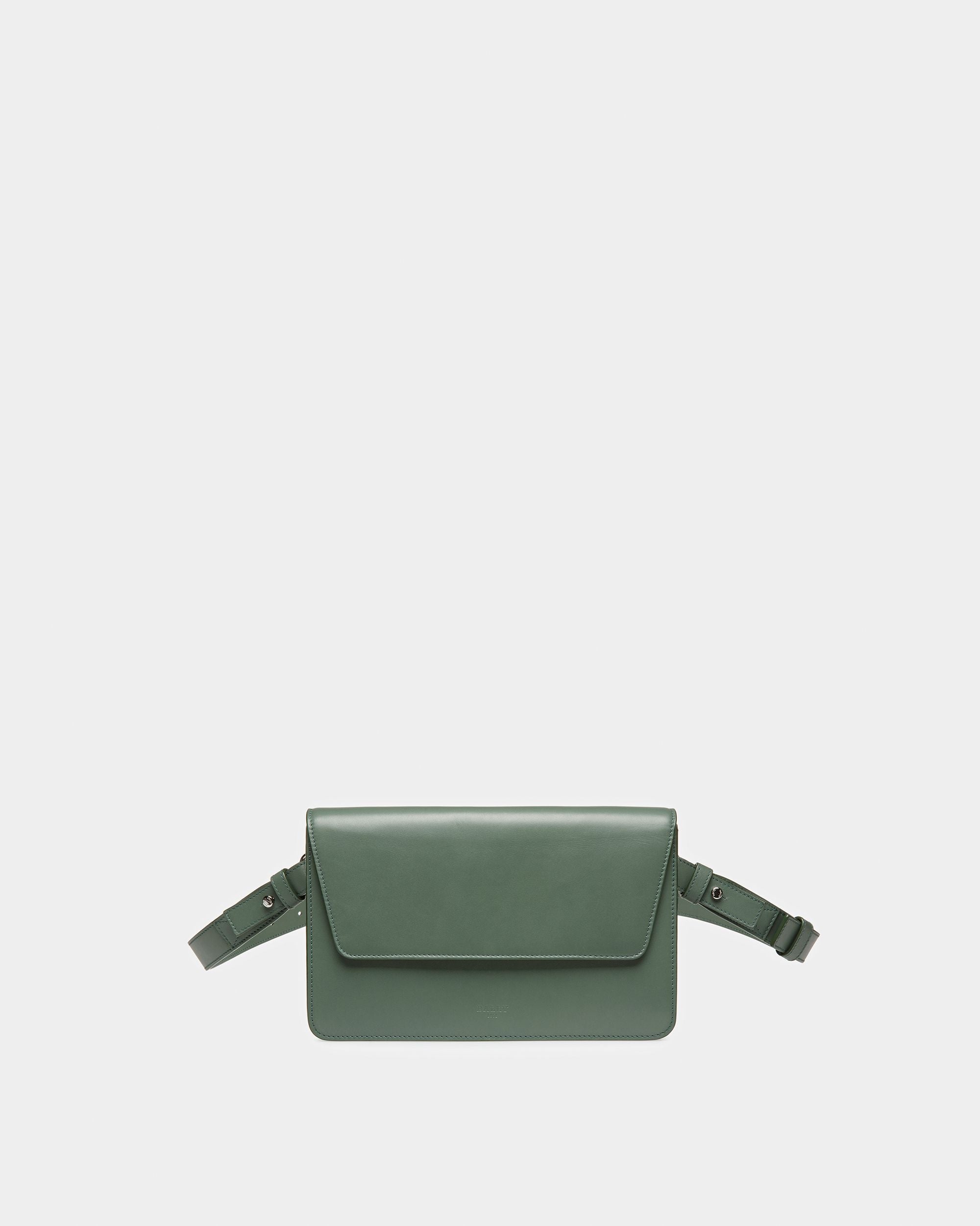 Bally Global - Acres Leather Crossbody In Sage - Green