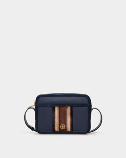 Gare Crossbody Bag In Marine Fabric