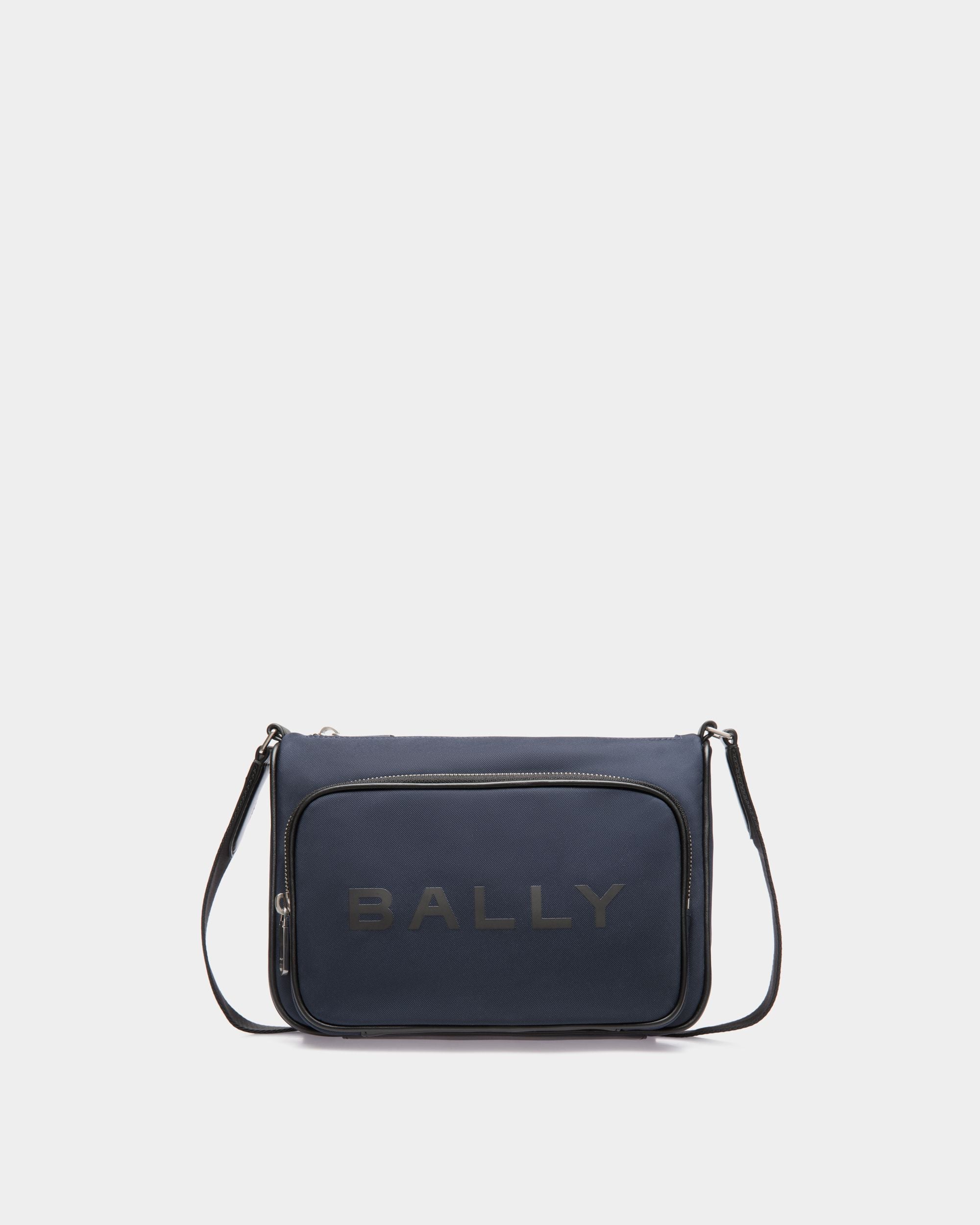 Bally Global - Bar Crossbody In Blue Nylon - Blue