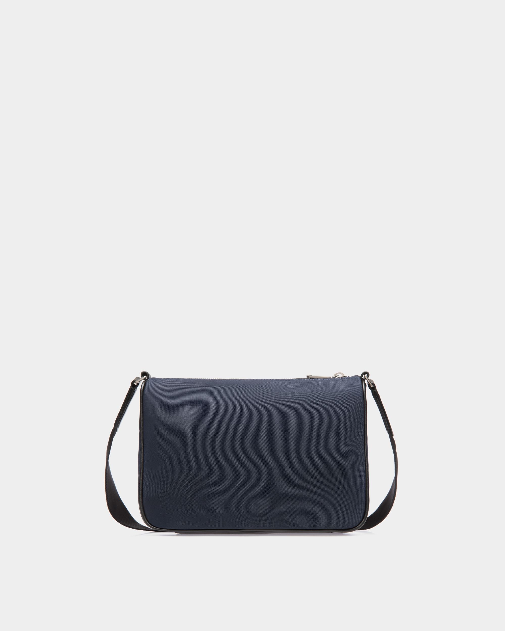 Bally Global - Bar Crossbody In Blue Nylon - Blue