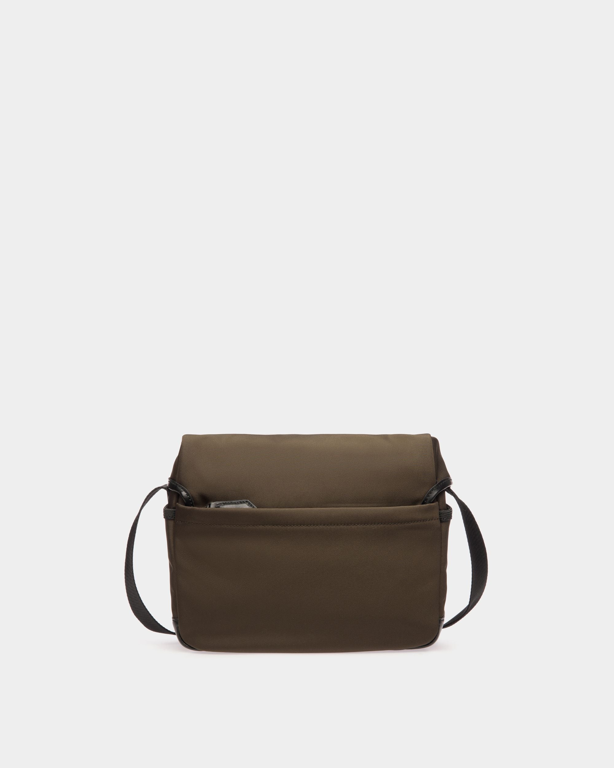 Bally Global - Code Crossbody Bag In Military Green Nylon - Green