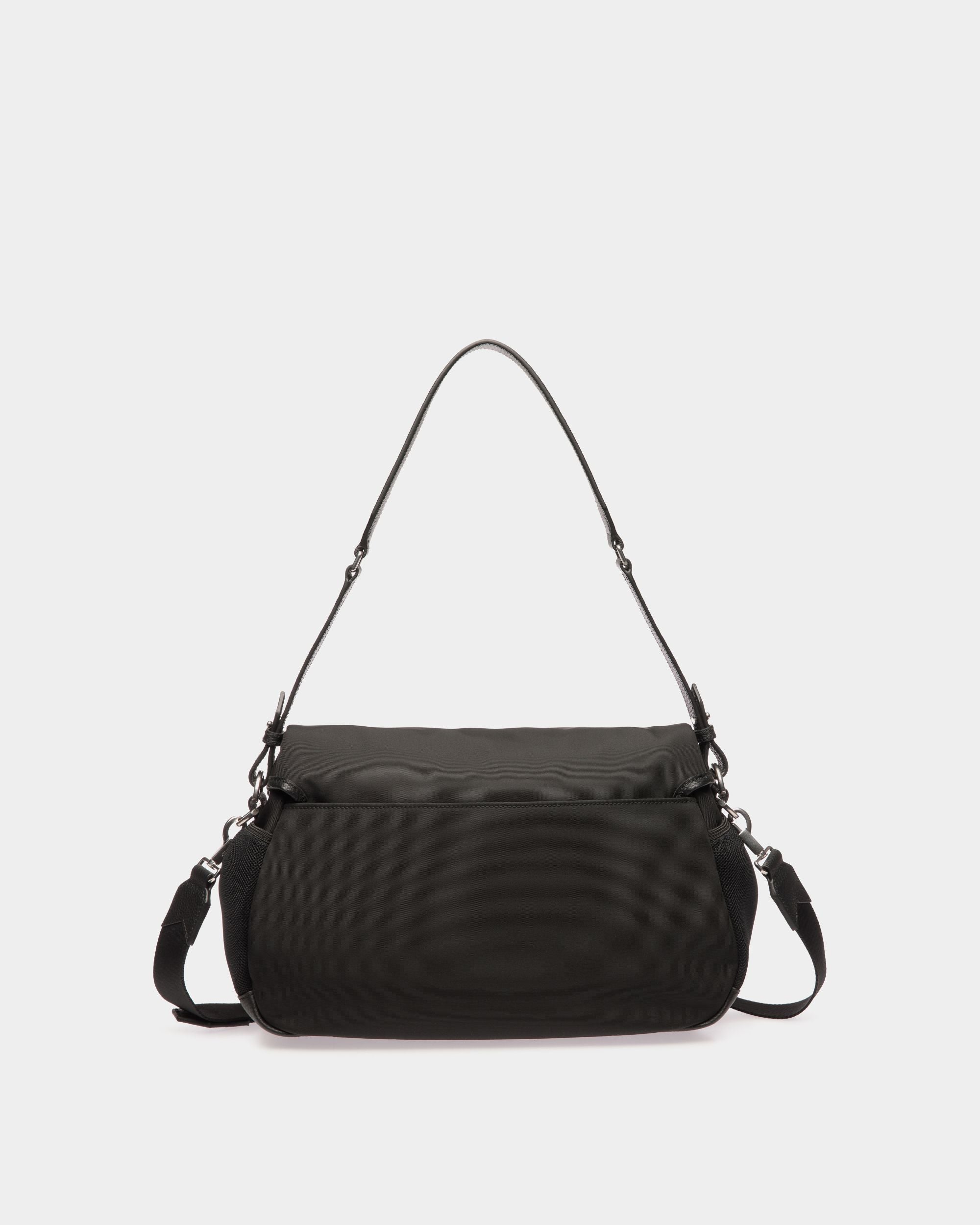 Bally Global - Code Crossbody Bag In Black Nylon - Black