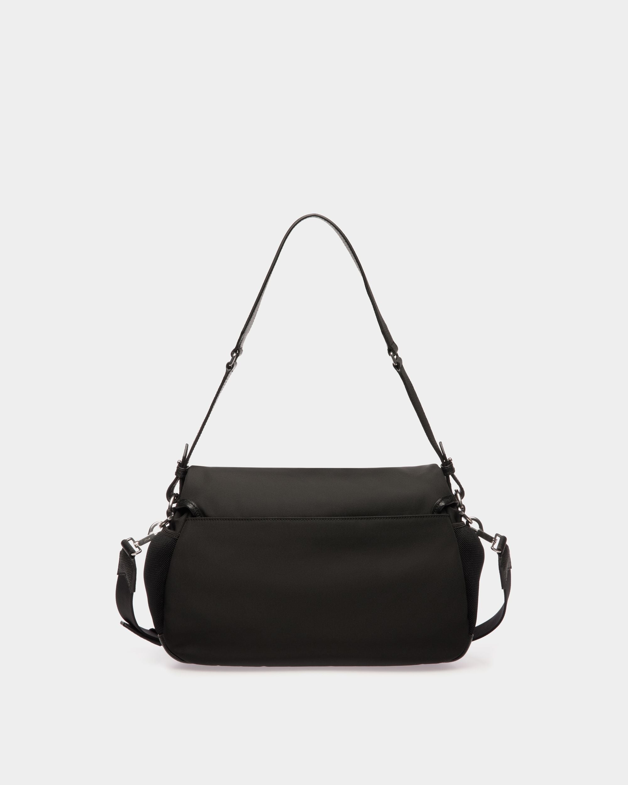 Bally Global - Code Crossbody Bag In Military Green And Black Nylon - Green