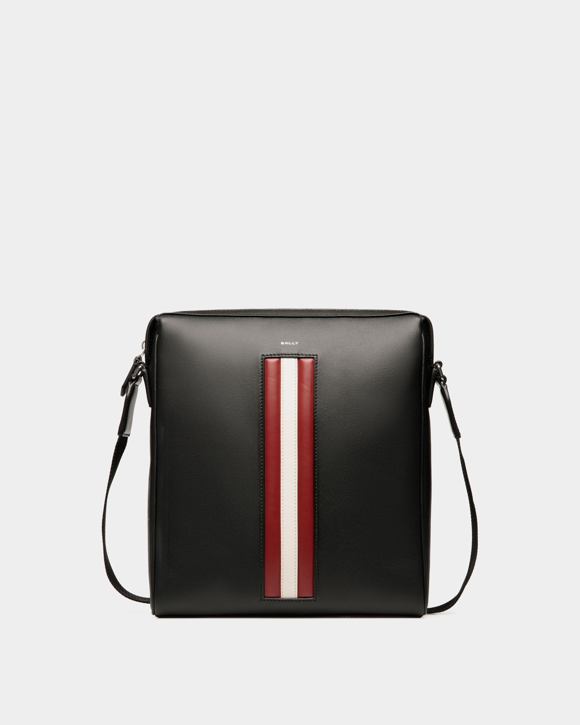 Bally Global - Sac À Bandoulière Mythos En Cuir Recyclé Noir - Noir