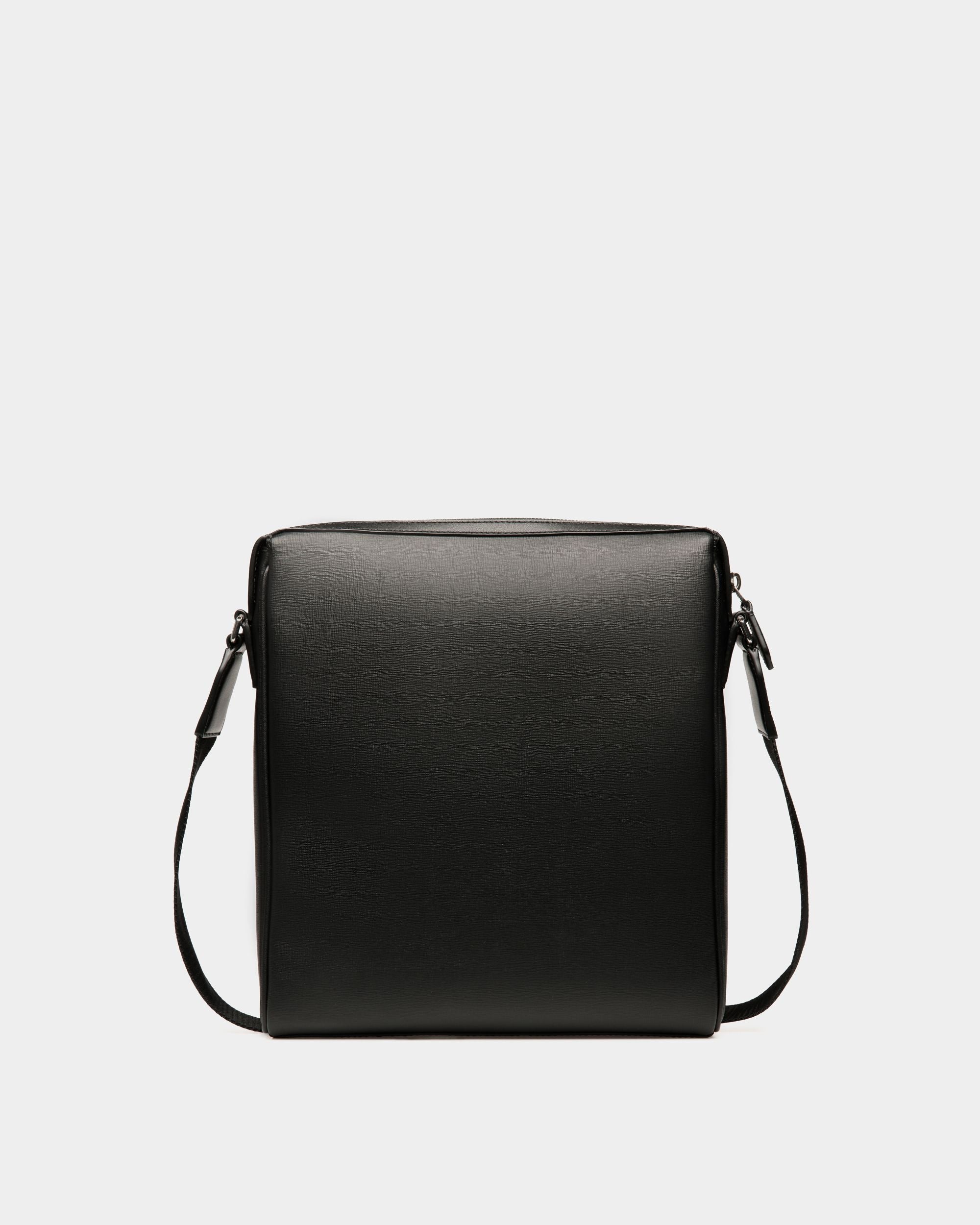 Bally Global - Sac À Bandoulière Mythos En Cuir Recyclé Noir - Noir