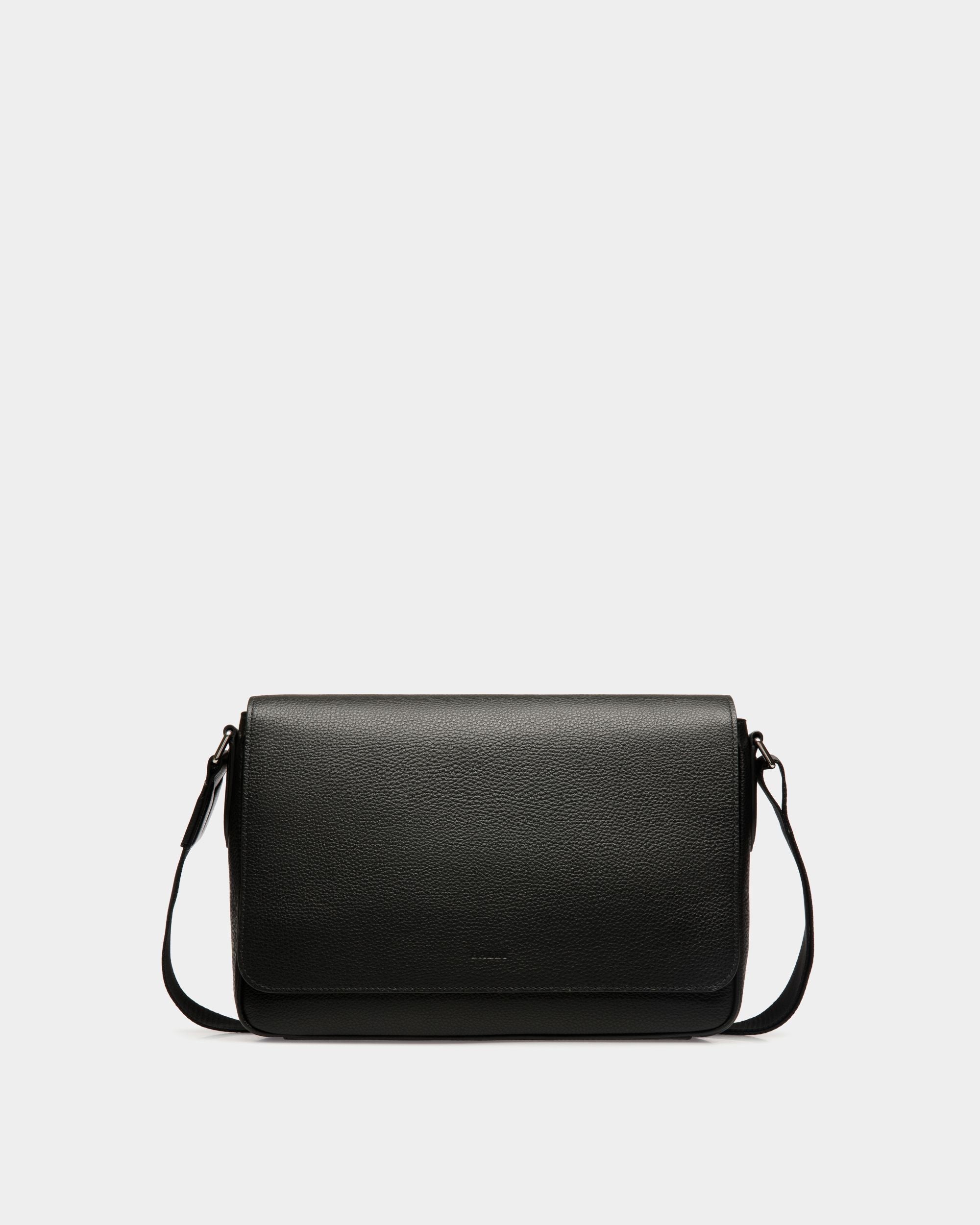 Bally Global - Shoulder Bag In Black Leather - Black