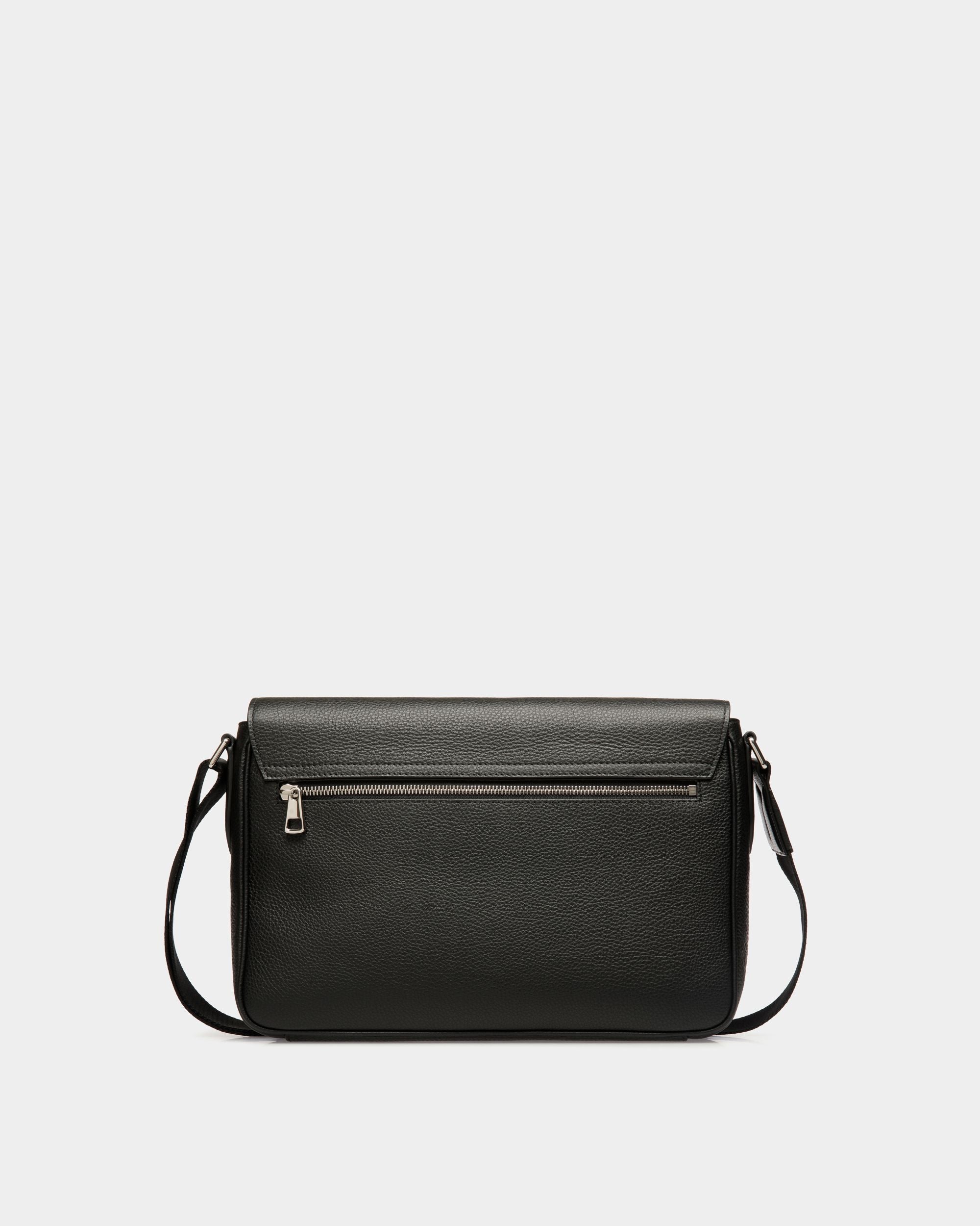 Bally Global - Shoulder Bag In Black Leather - Black