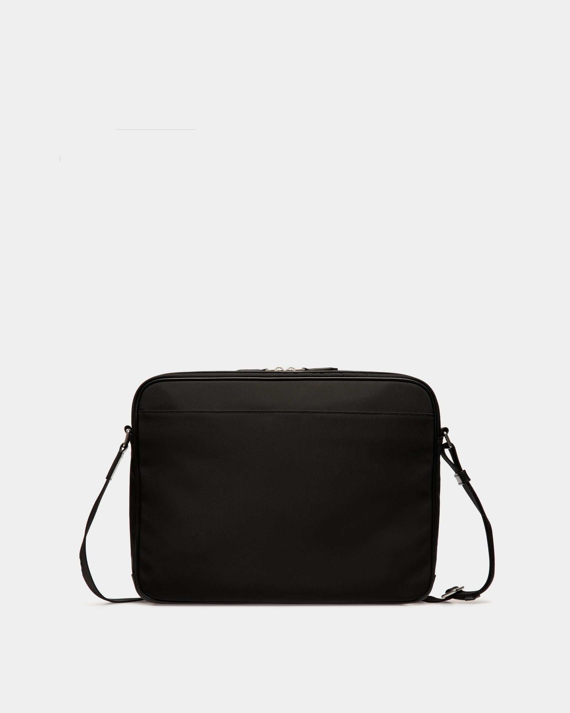 Bally Global - Code Messenger in Black Nylon - Black
