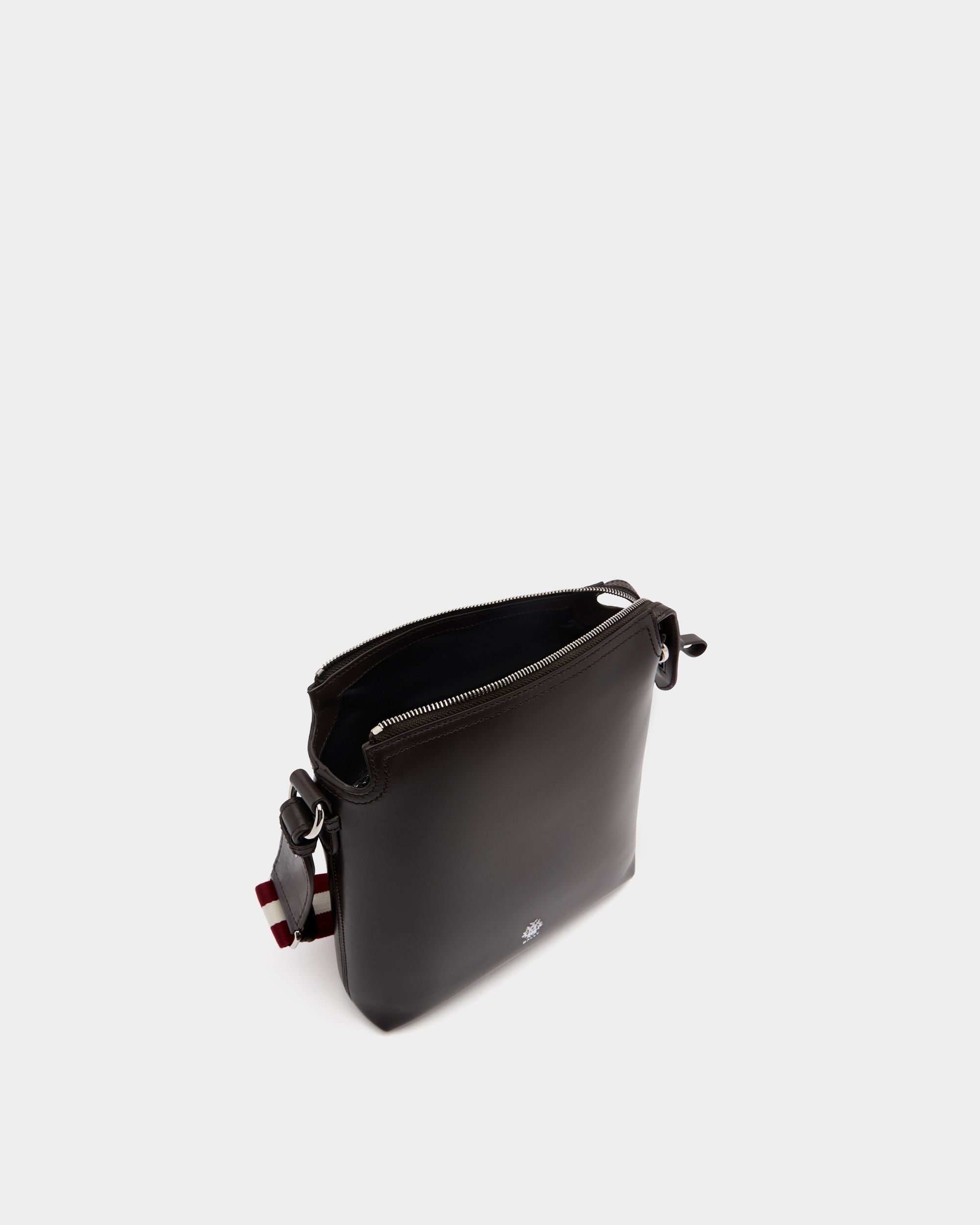Bally Global - Ray Crossbody Bag in Chocolate Leather - Brown