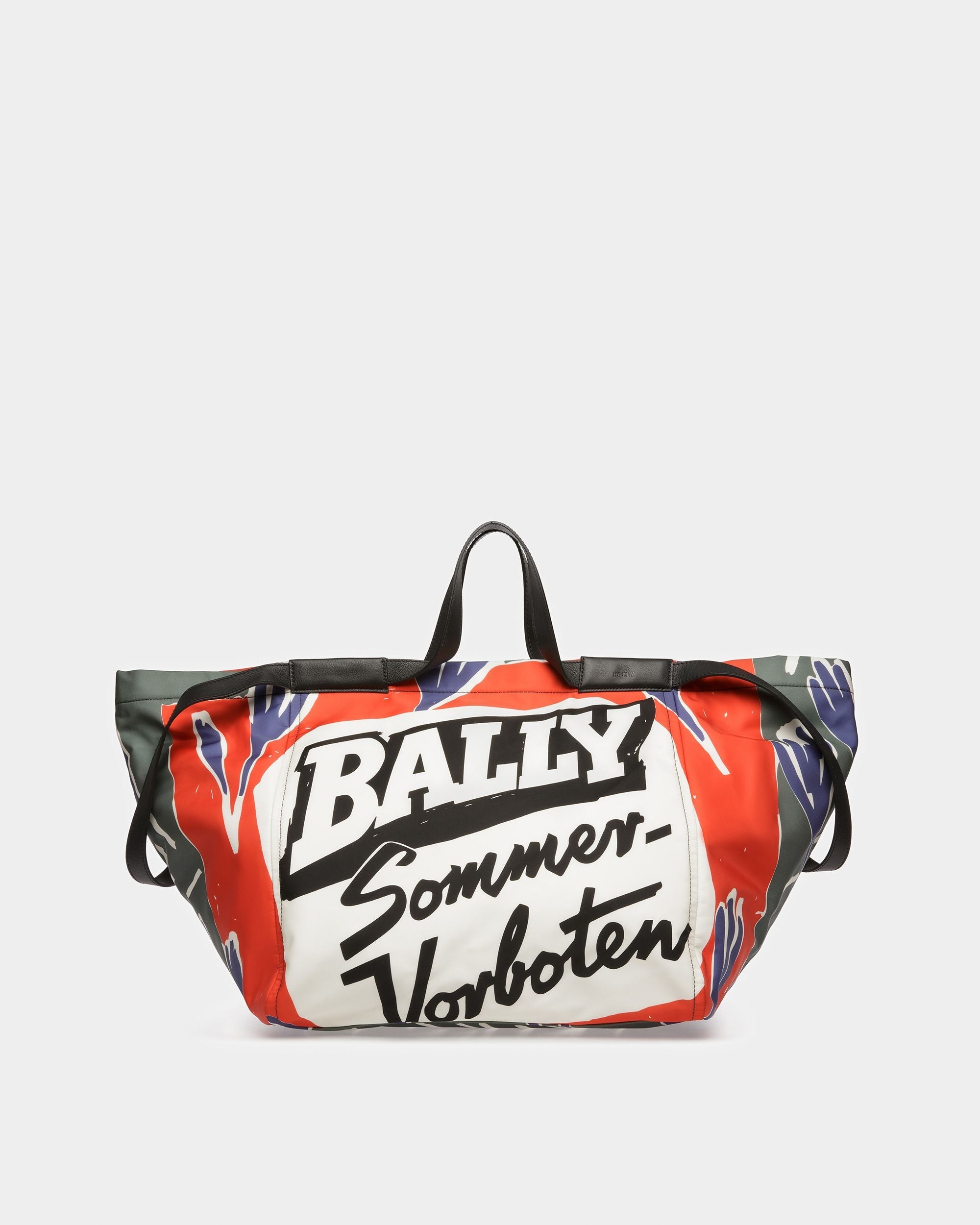 Bally Global - Billboard Nylon And Fabric Tote In Sage - Green