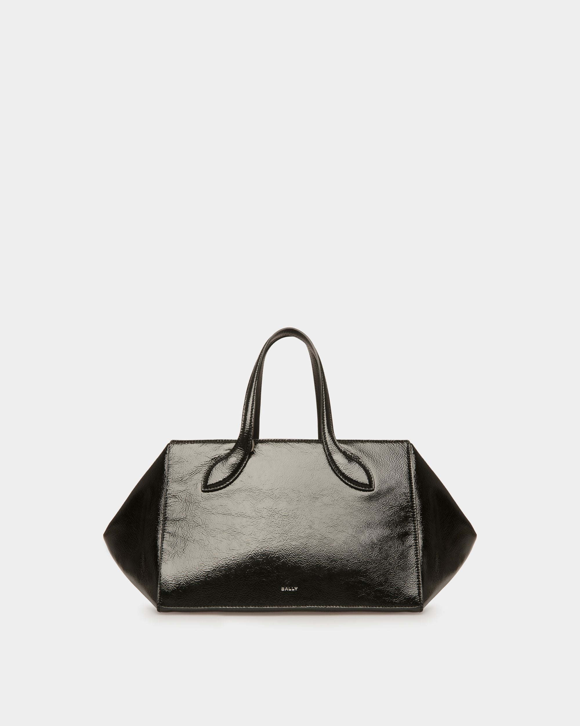 Bally Global - Cal Crossbody Bag In Black Leather - Black