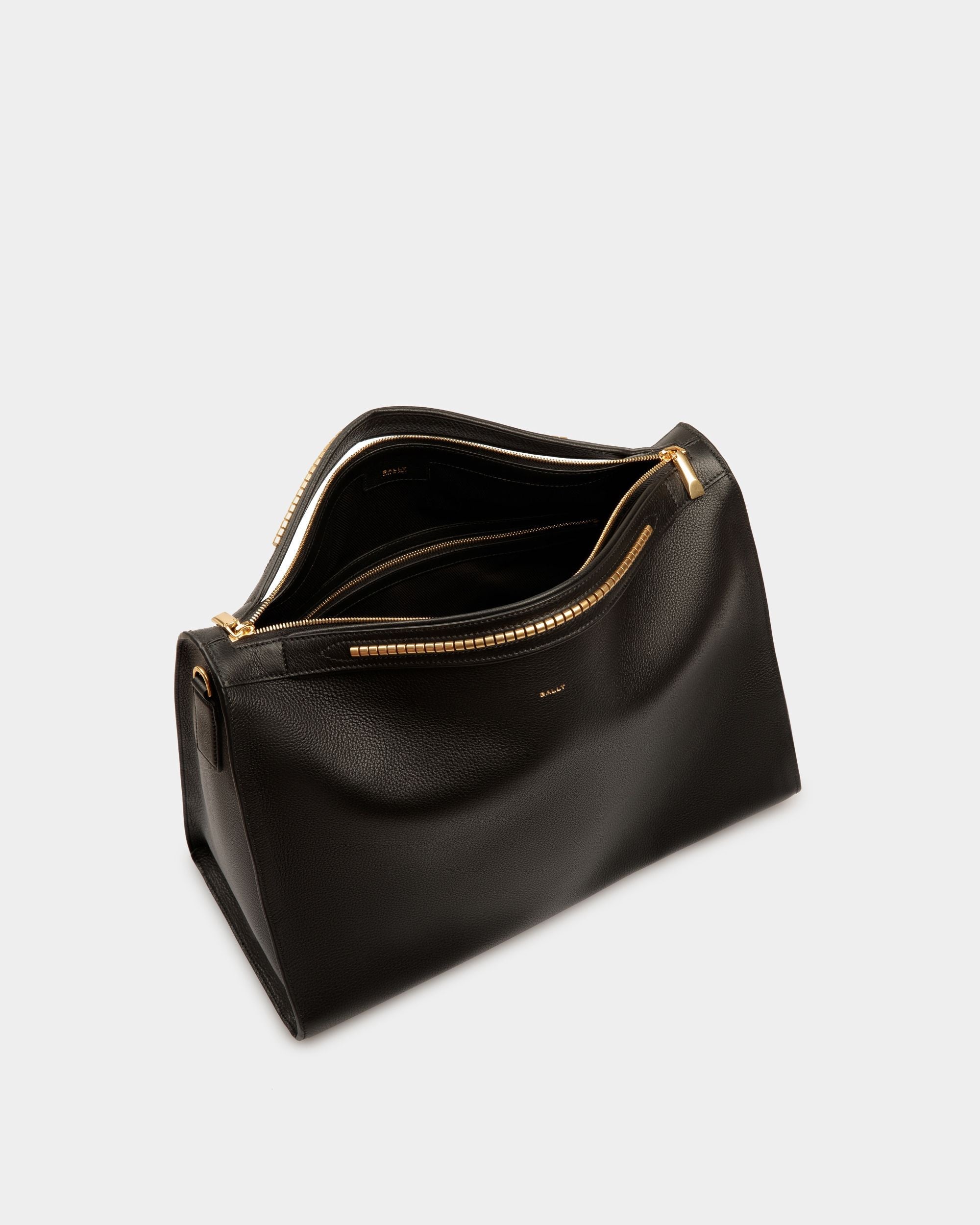 Bally Global - Bolso Tote Soft Arkle De Piel Negra - Negro
