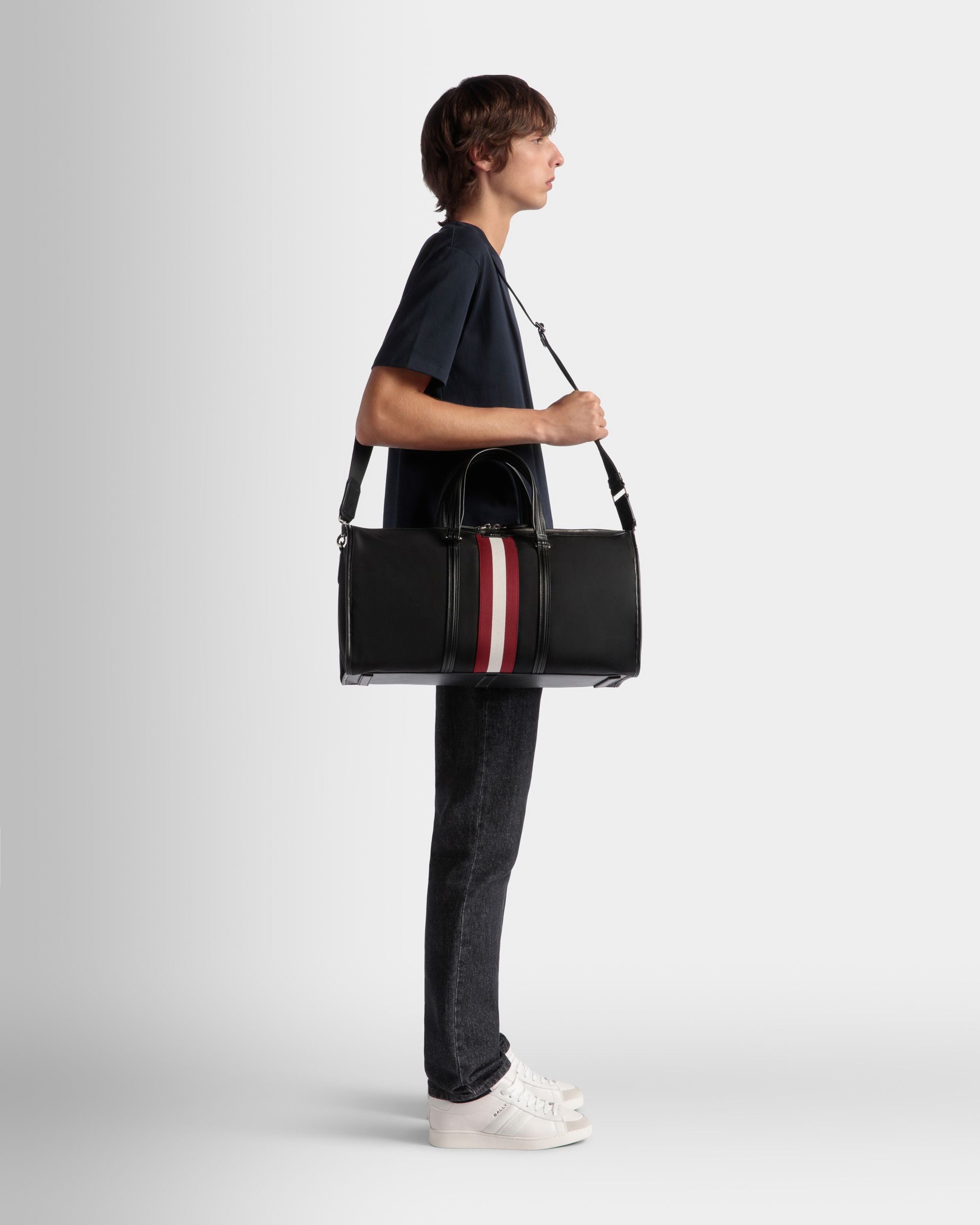 Bally Global - Code Weekender In Black Nylon - Black