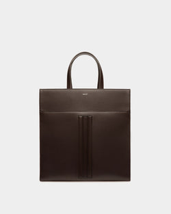Bolso Tote Mythos De Piel Reciclada Ébano