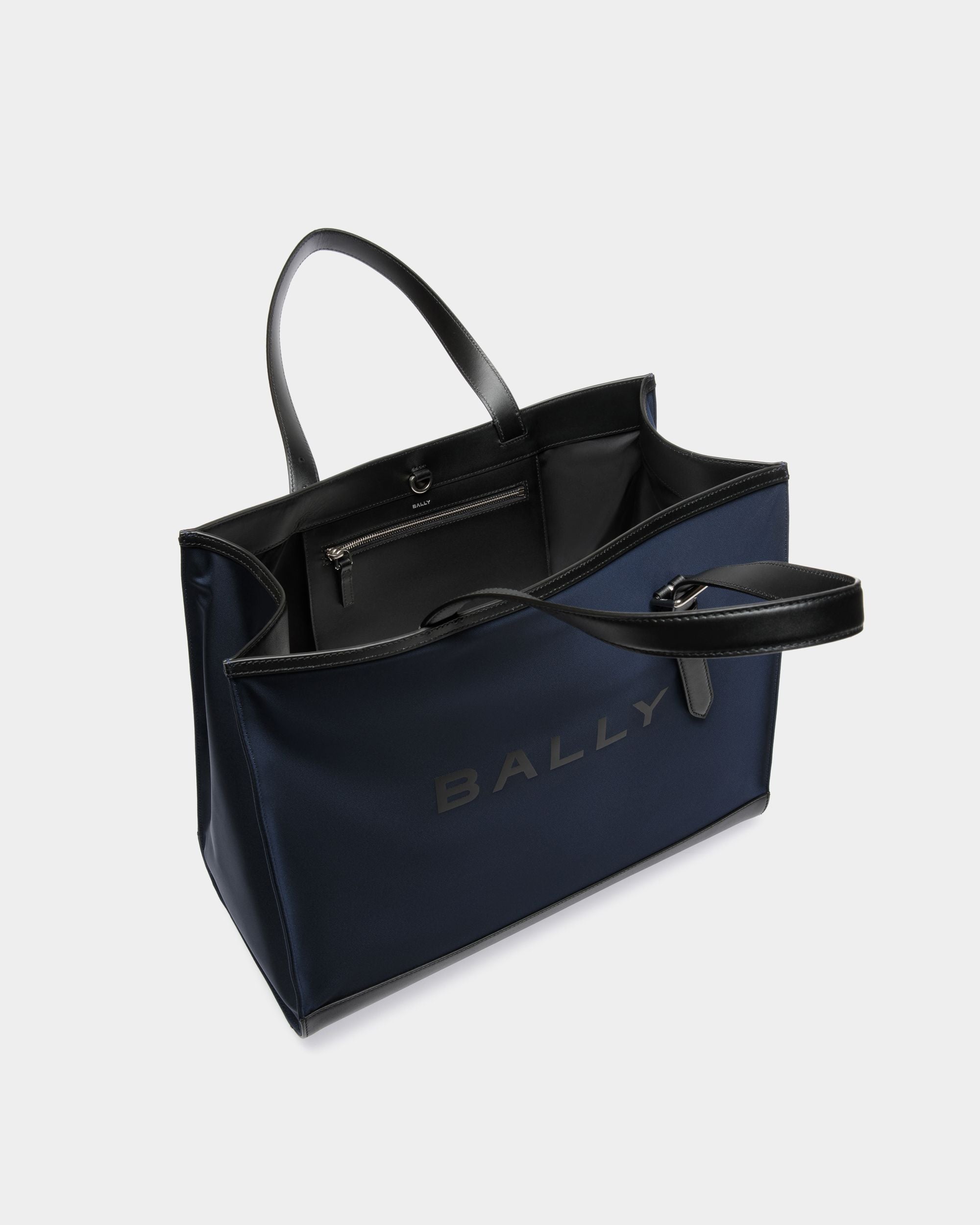 Bally Global - Bar Totes In Blue Nylon - Blue
