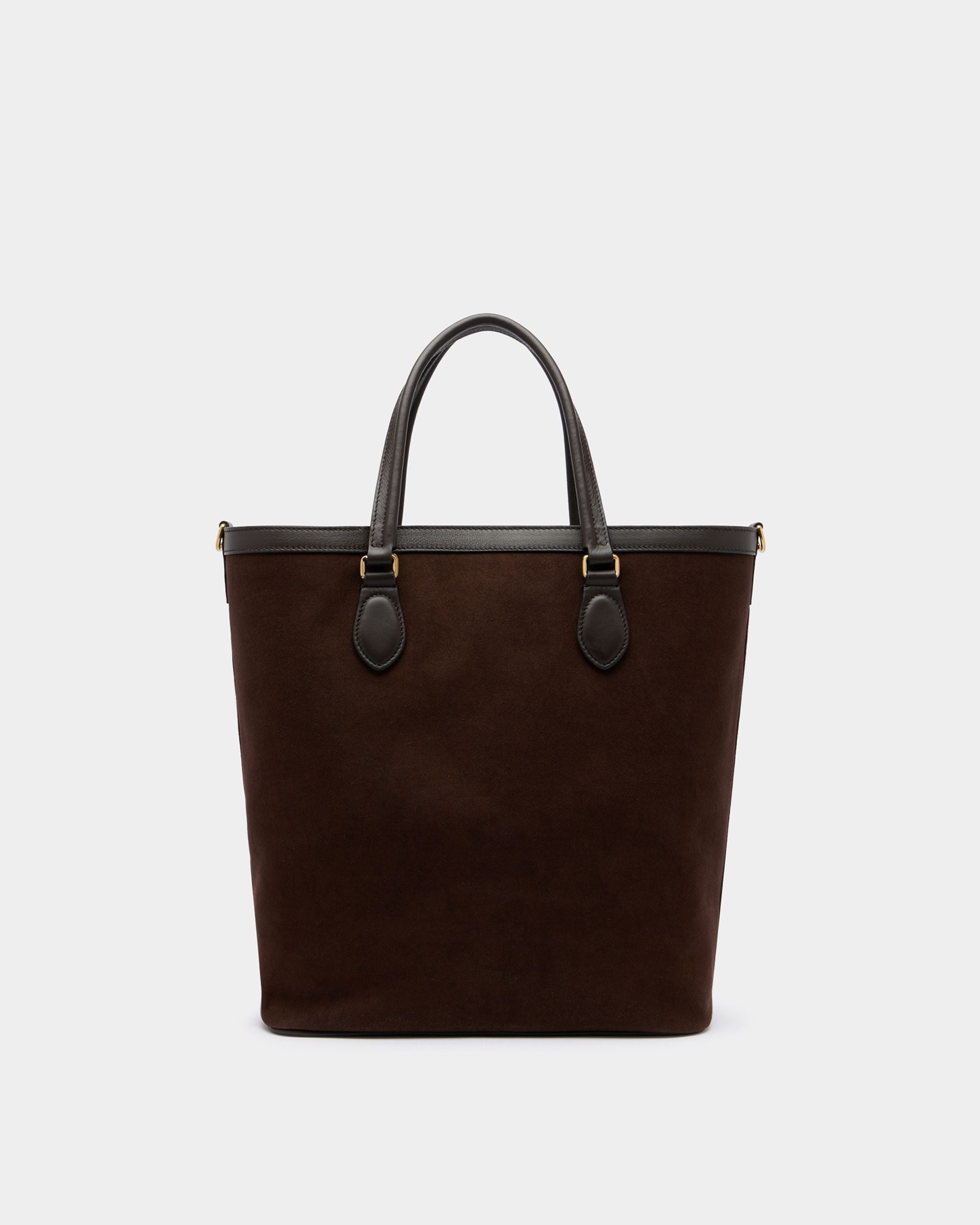 Bally Global - Beckett Tote in Brown Cotton Canvas - Brown