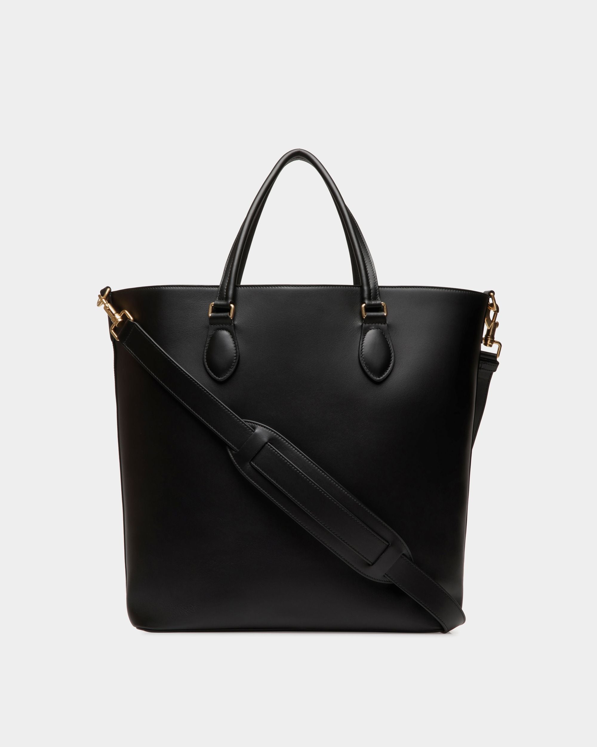 Bally Global - Beckett Tote In Black Leather - Black