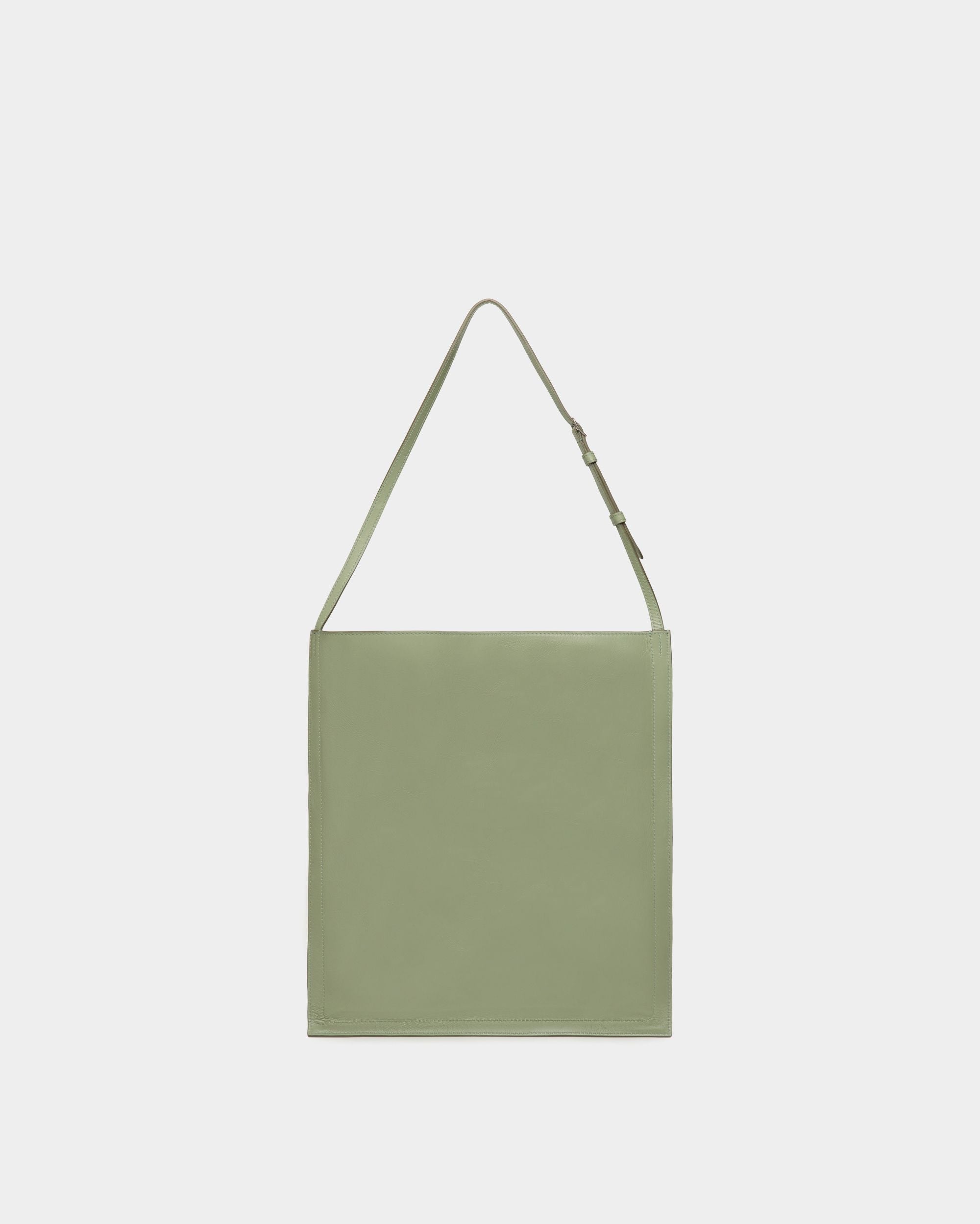 Bally Global - Beckett Tote in Olive Green Leather - Green