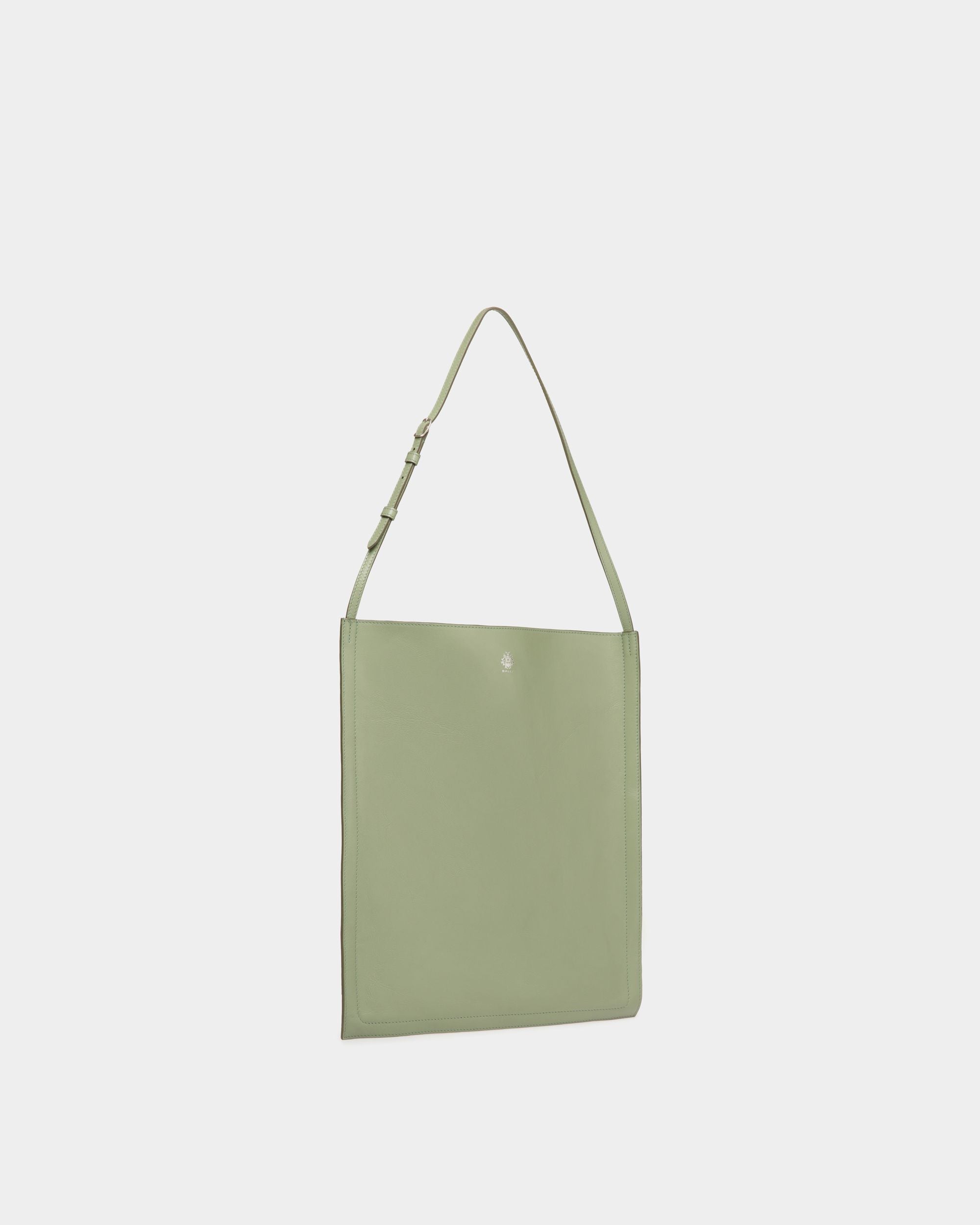 Bally Global - Beckett Tote in Olive Green Leather - Green