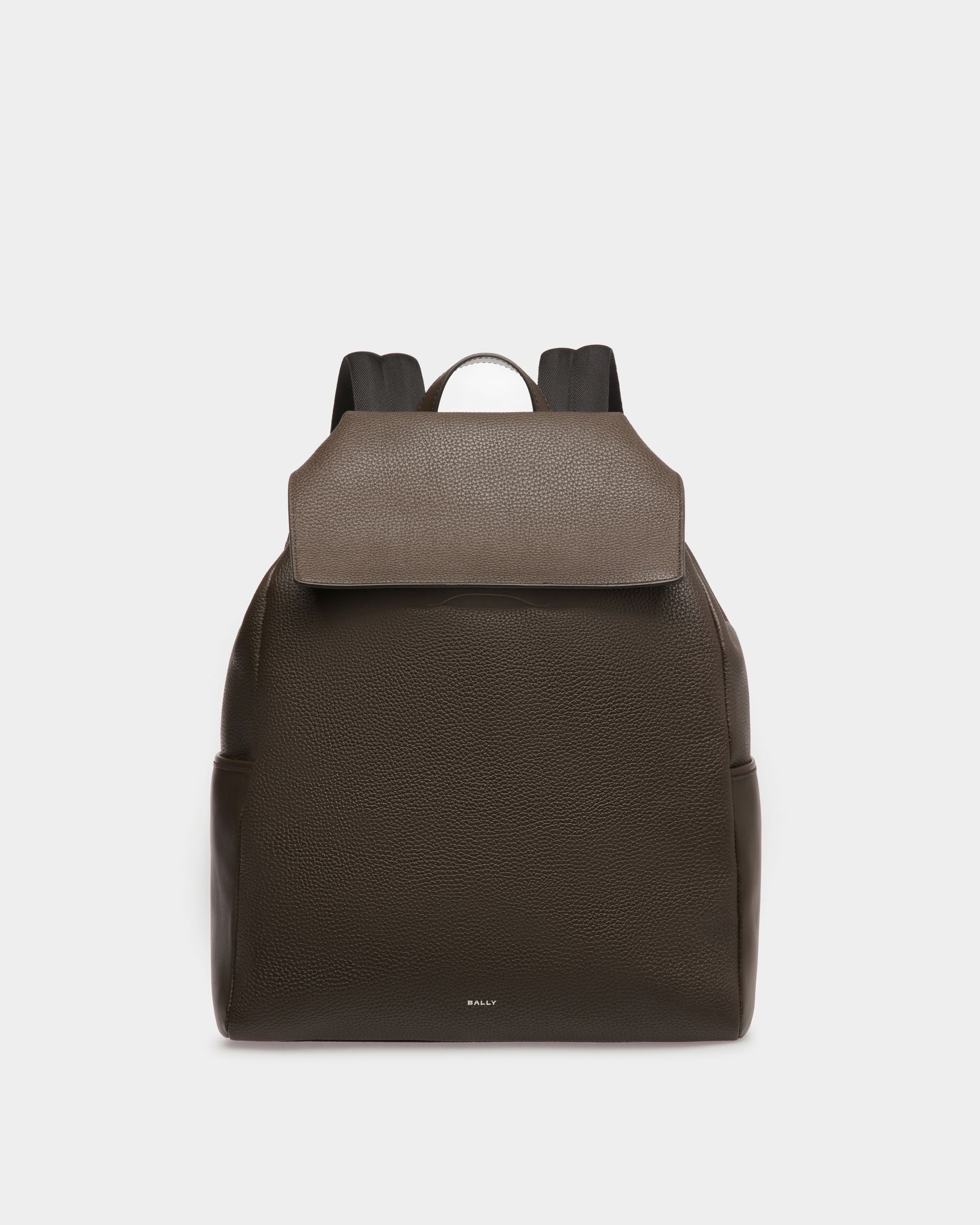 Bally Global - Lago Backpack In Brown Leather - Marron