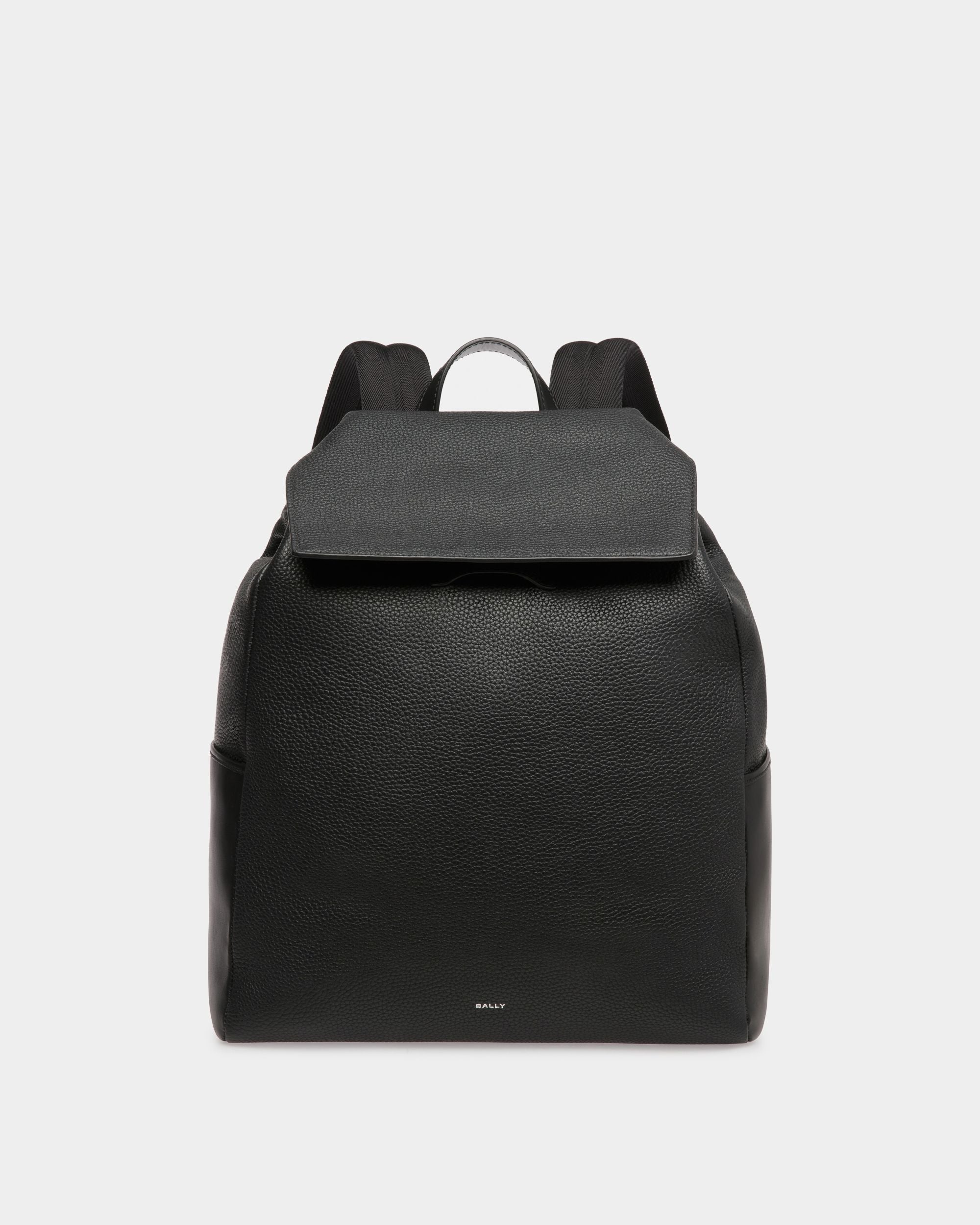 Bally Global - Lago Backpack In Black Leather - Noir