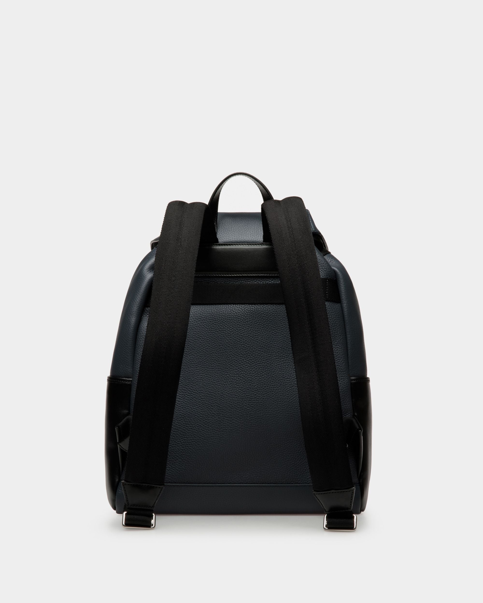 Bally Global - Sac à dos Lago Cuir bleu nuit - Bleu