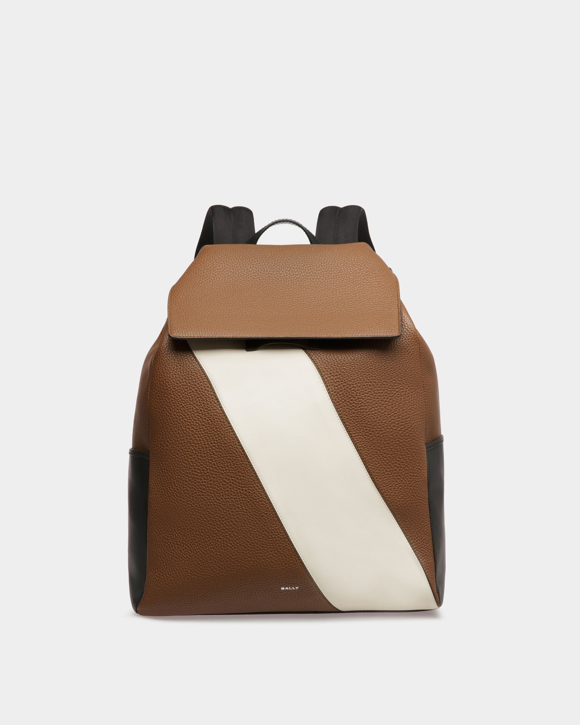Bally Global - Lago Backpack In Brown Leather - Brown