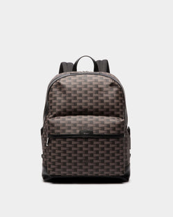Pennant Backpack in Black Pennant Motif
