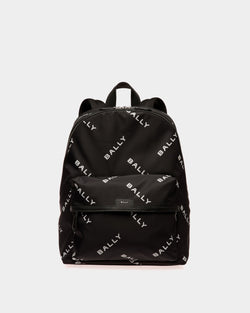 Code Backpack In Black Nylon