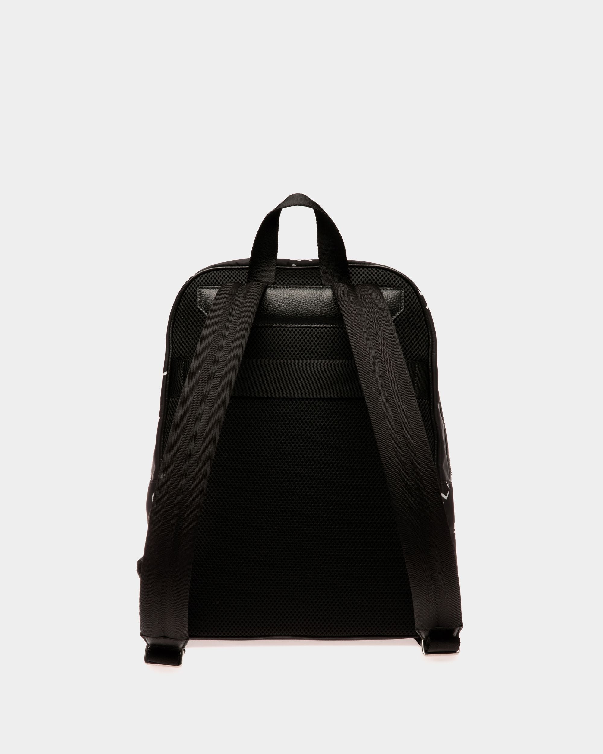 Bally Global - Code Backpack In Black Nylon - Black