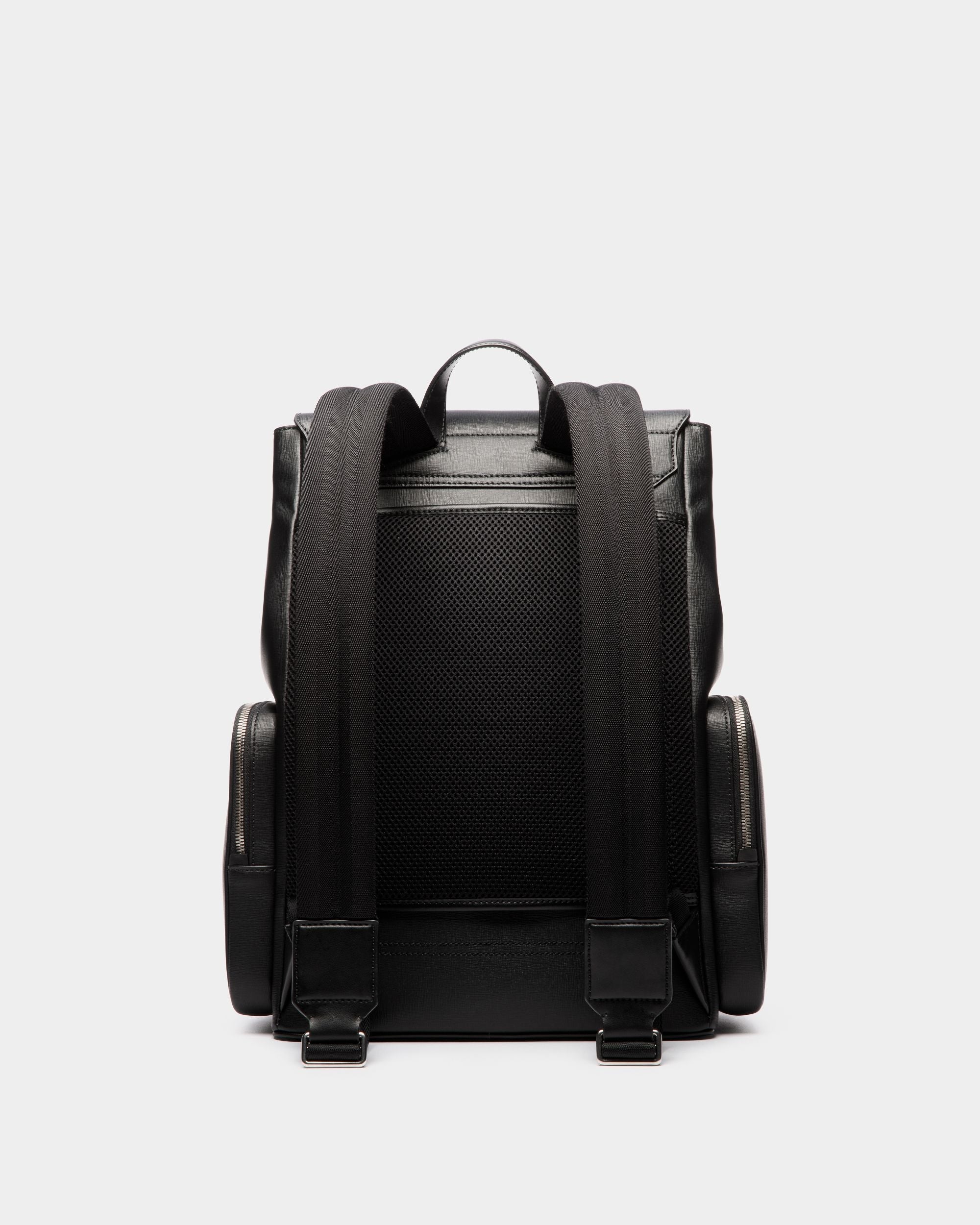 Bally Global - Mochila Mythos De Piel Reciclada Negra - Negro