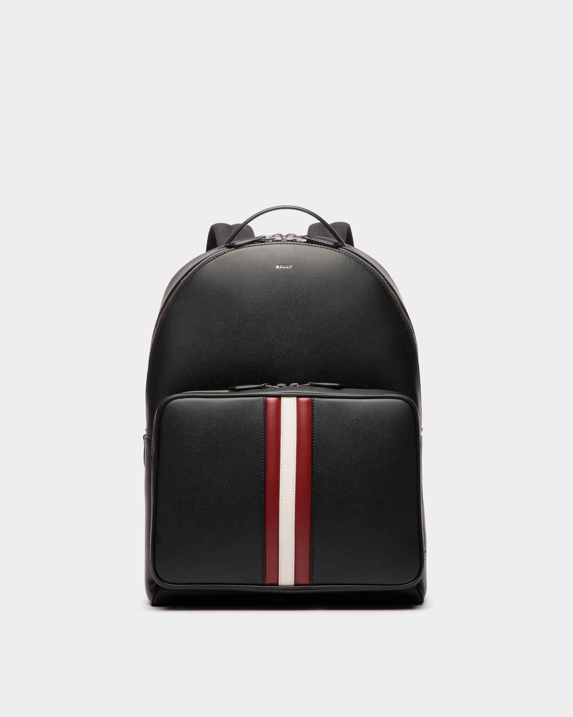 Bally Global - Sac À Dos Mythos En Cuir Recyclé Noir - Noir