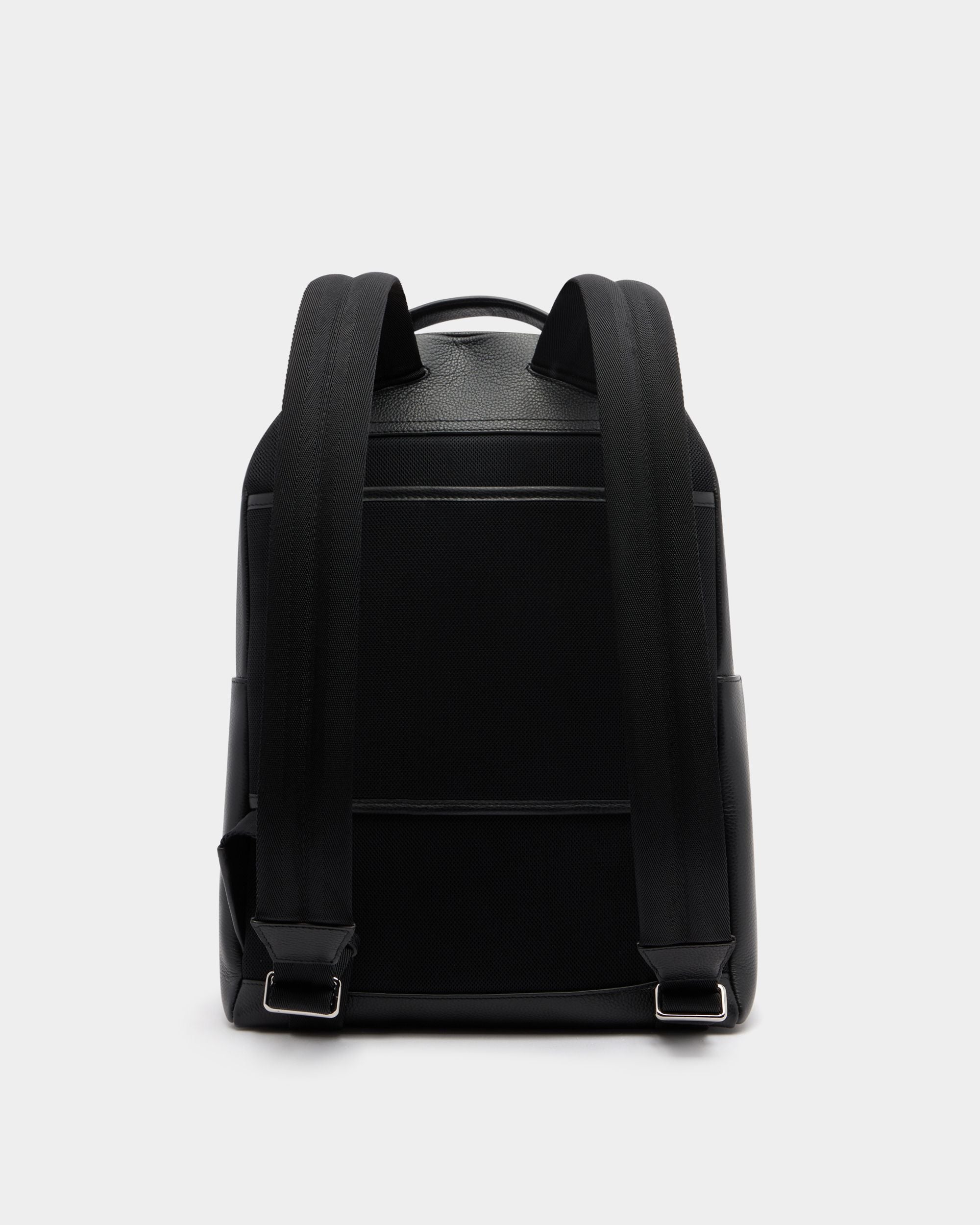 Bally Global - Capitol Backpack in Black Grained Leather - Black