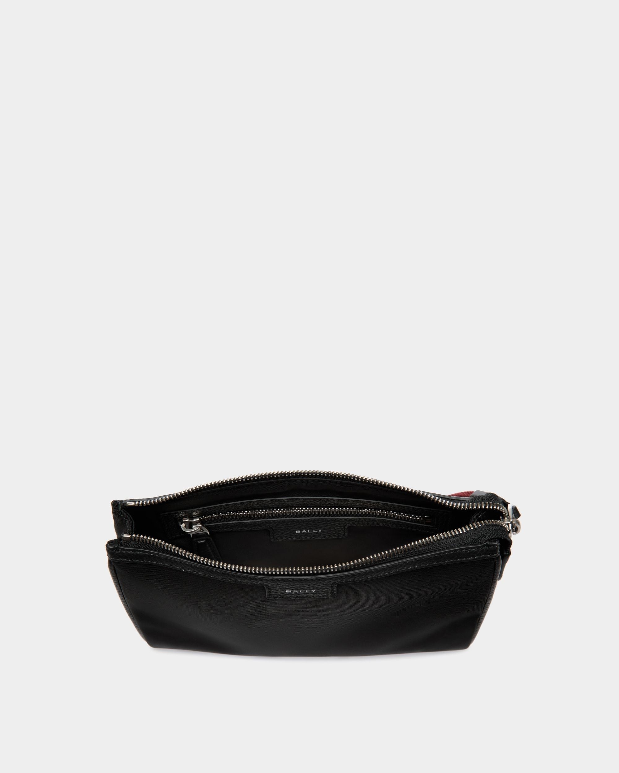 Bally Global - Code Pouch In Black Nylon - Black