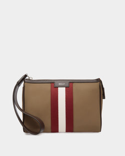 Code Pouch in Camel Nylon