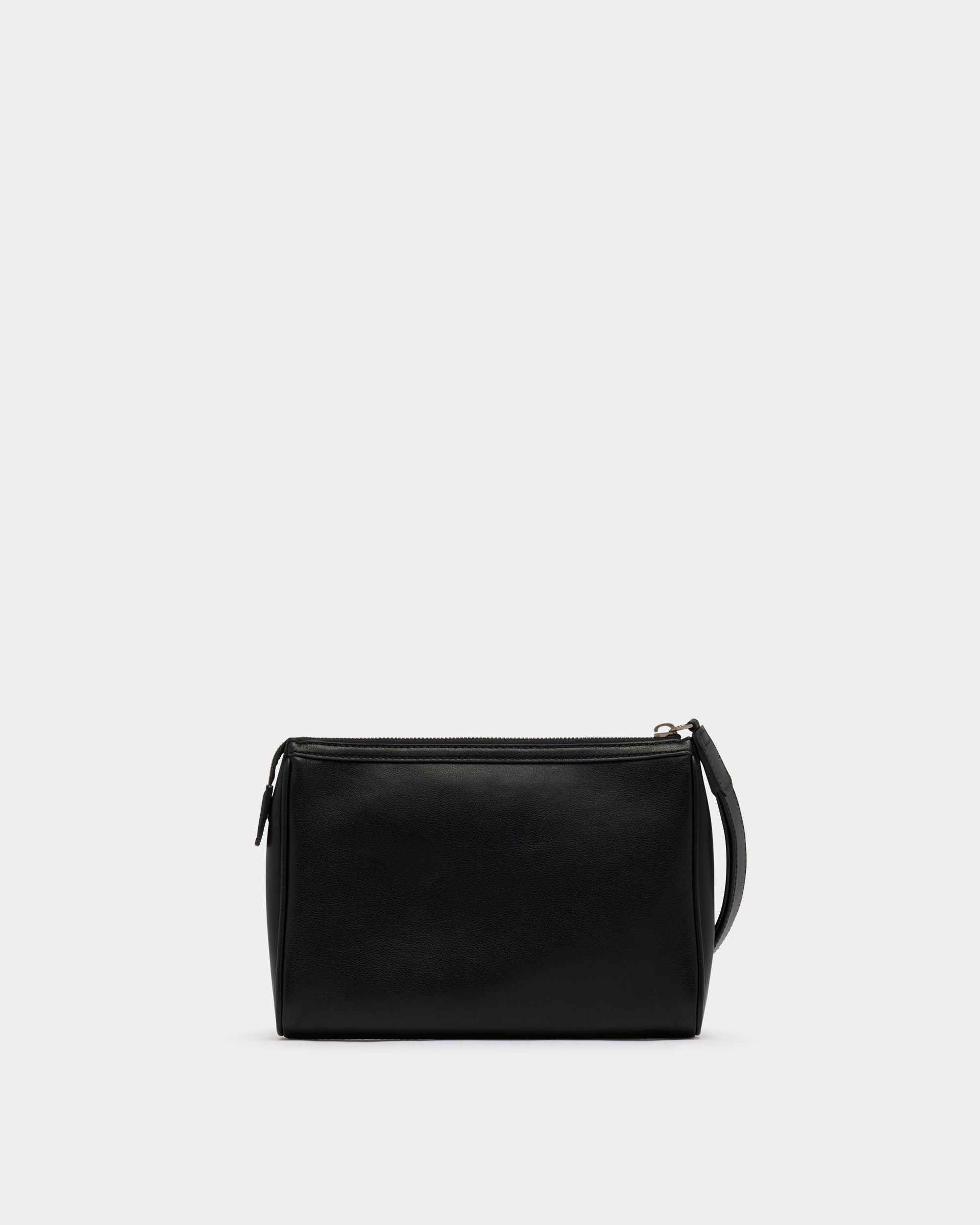 Bally Global - Code Clutch in Black Leather - Black