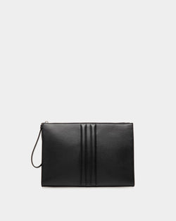 Mythos Pouch in Black Recycled Leather