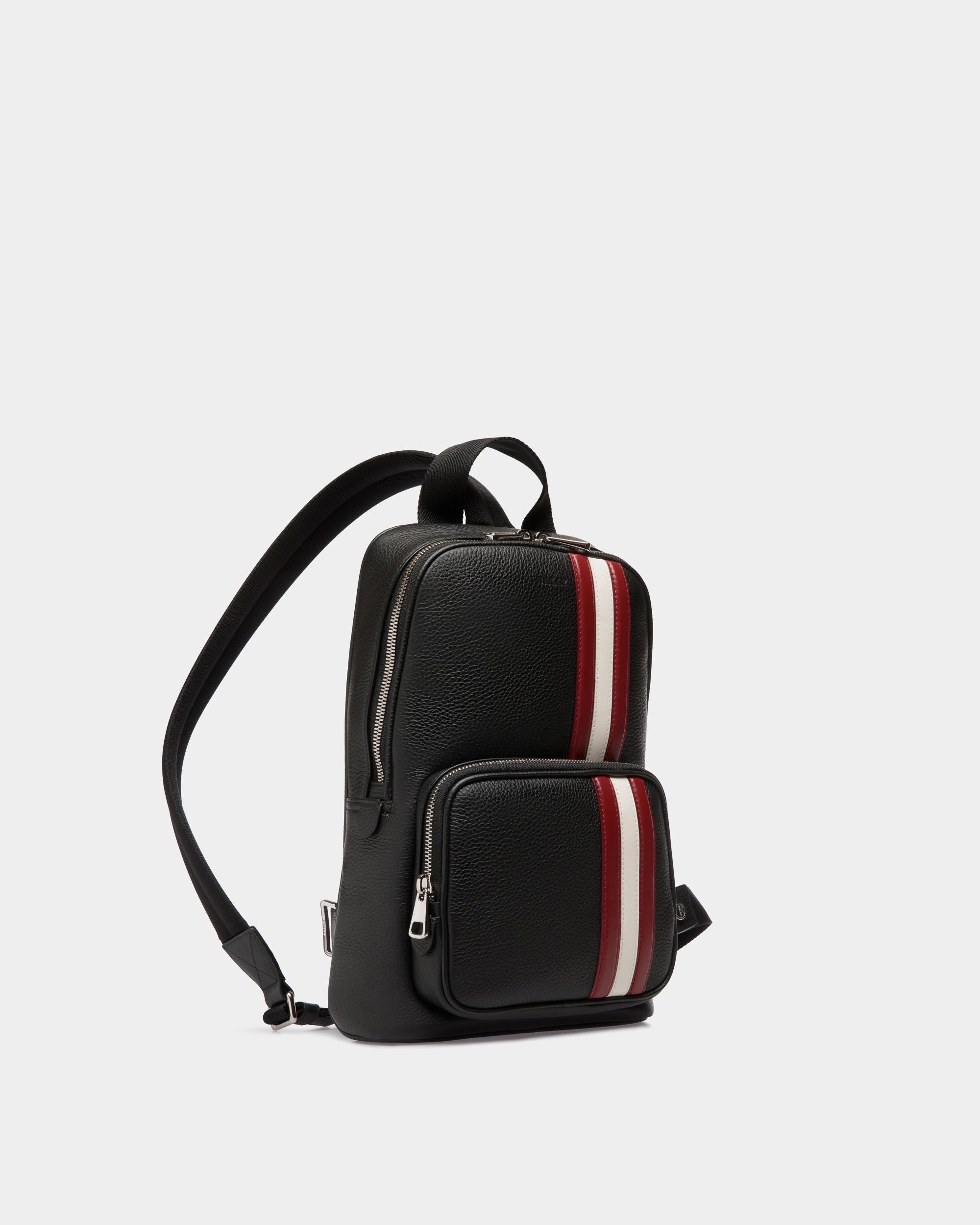 Bally Global - Sling Bag De Piel Negra - Negro