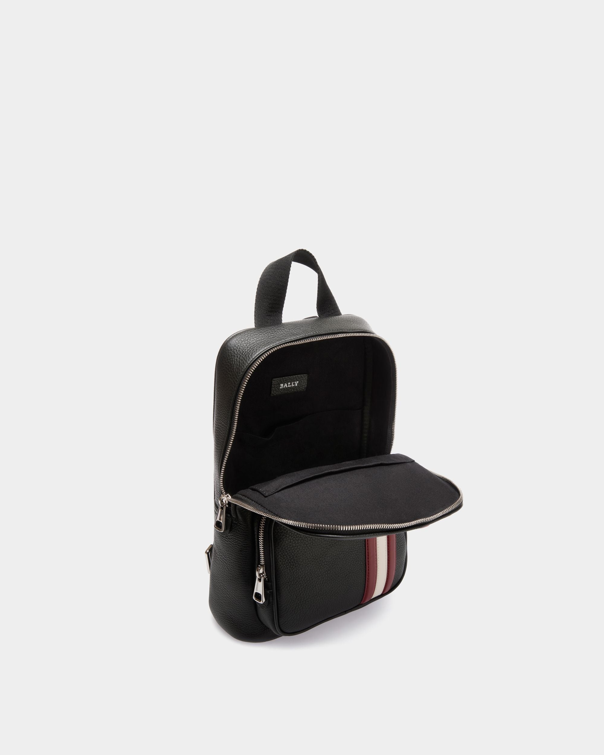 Bally Global - Sling Bag De Piel Negra - Negro