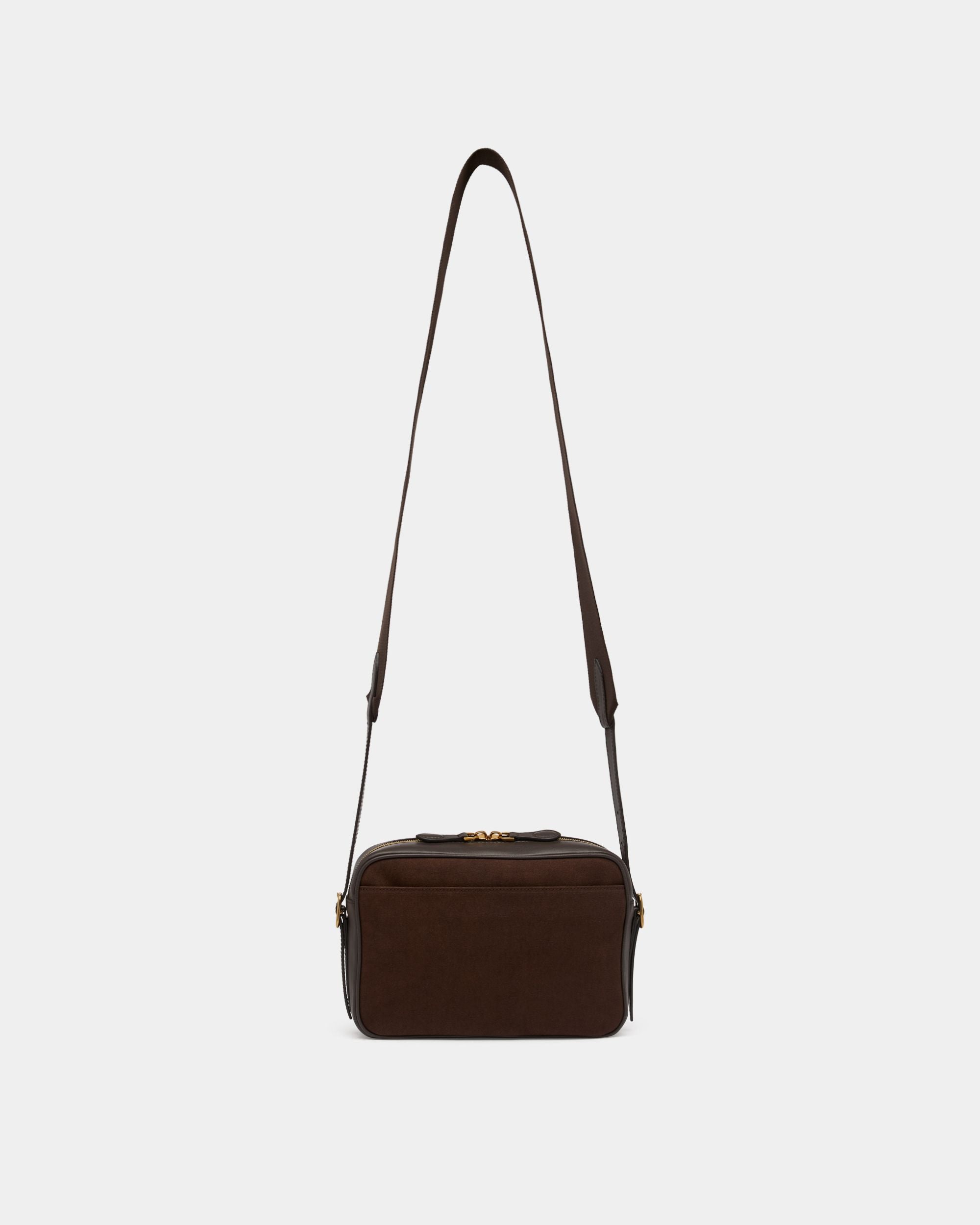 Bally Global - Bandolera Beckett De Lona De Algodón Marrón - Marrón