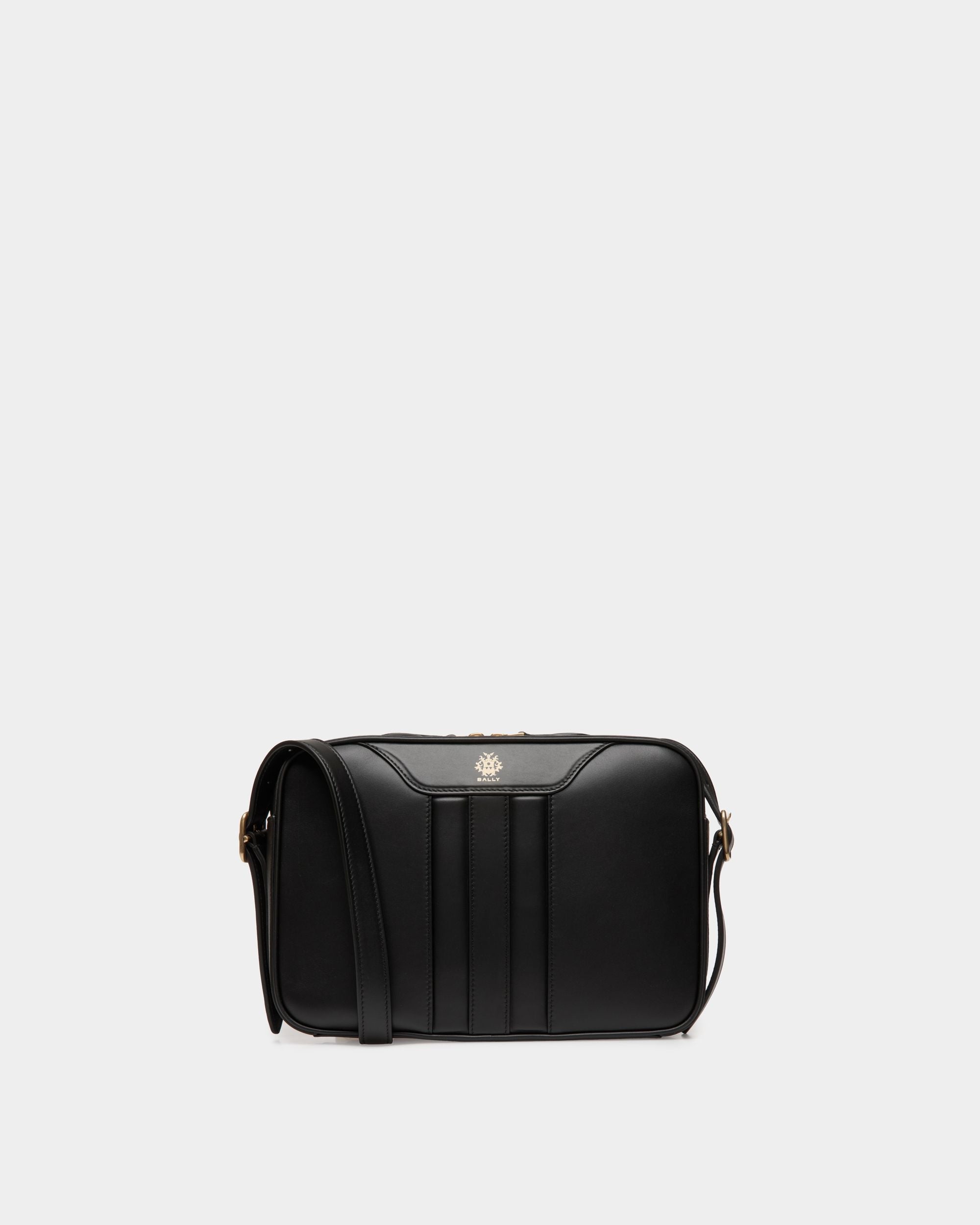 Bally Global - Beckett Crossbody Bag In Black Leather - Black