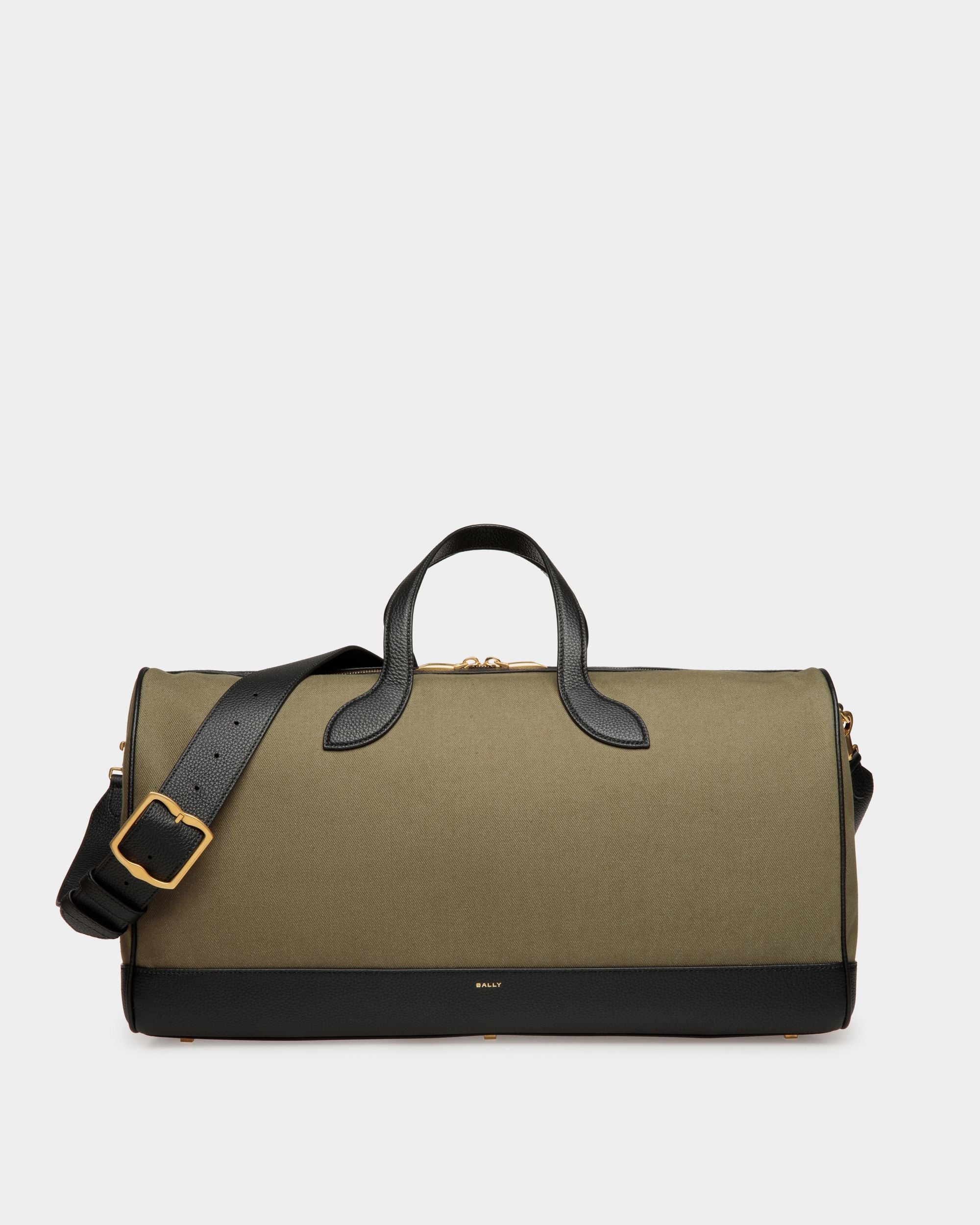 Bally Global - Bar Weekender in Canvas And Leather - Green