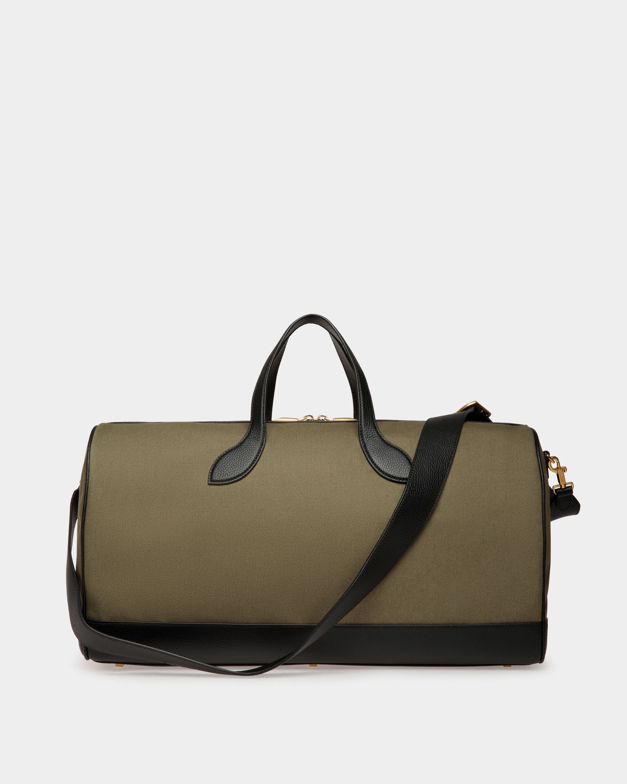 Bally Global - Bar Weekender in Canvas And Leather - Green