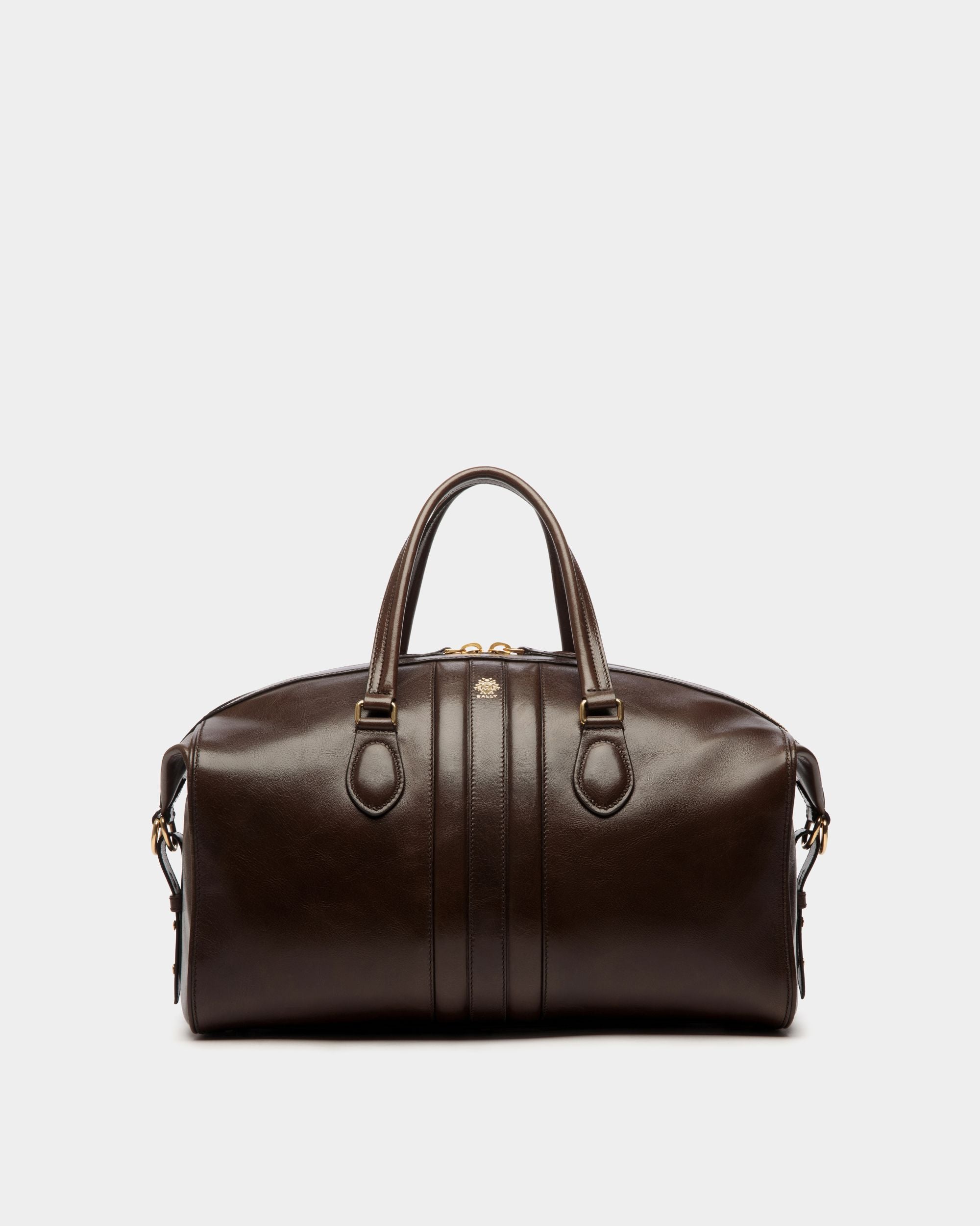 Bally Global - Beckett Weekender In Ebano Leather - Brown
