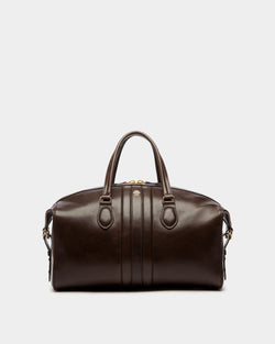 Bolso De Fin De Semana Beckett De Piel Ébano
