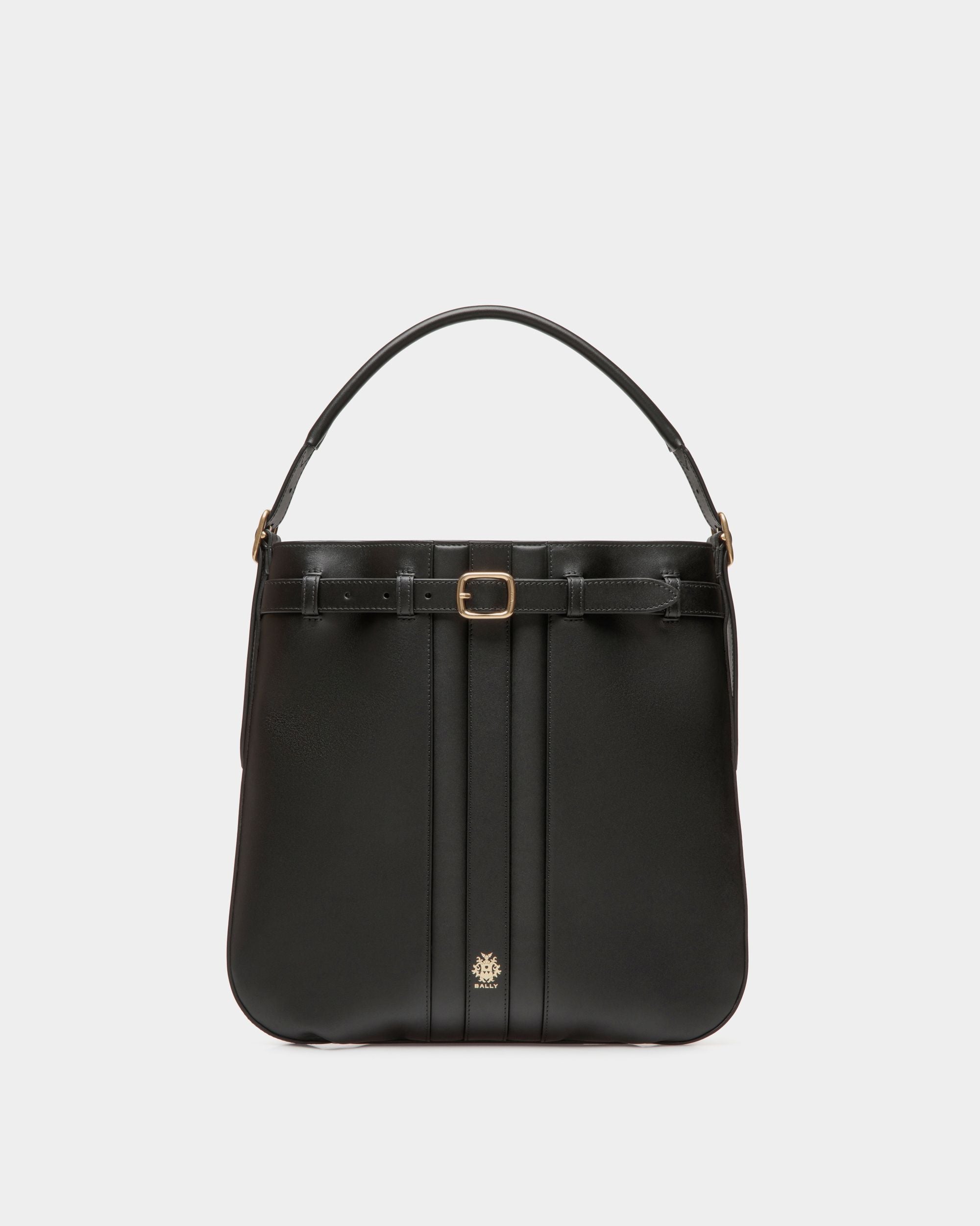 Bally Global - Beckett Crossbody Bag In Black Leather - Black