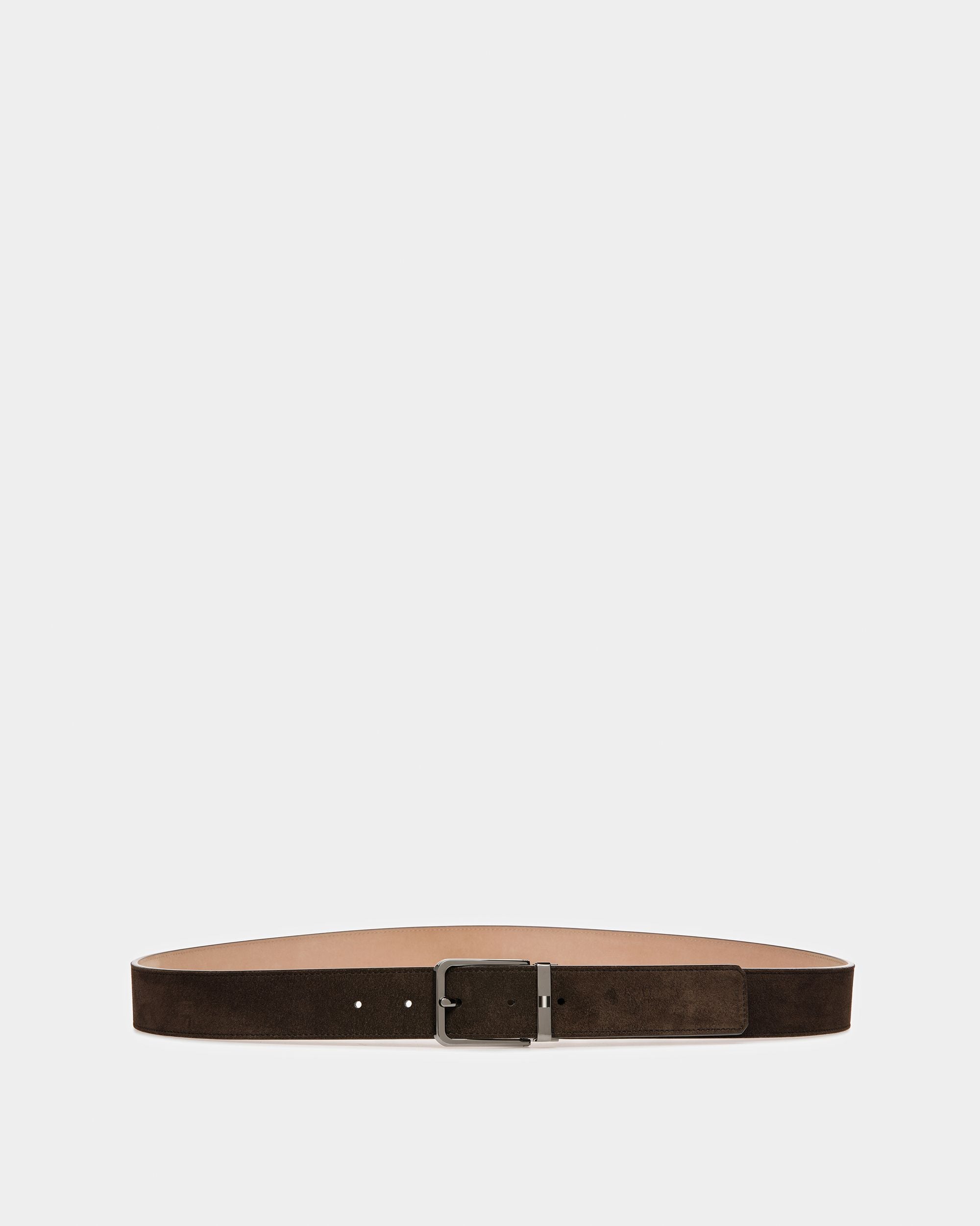 Bally Global - Arkin Cinturón De Piel De 35 Mm En Marrón - Marrón