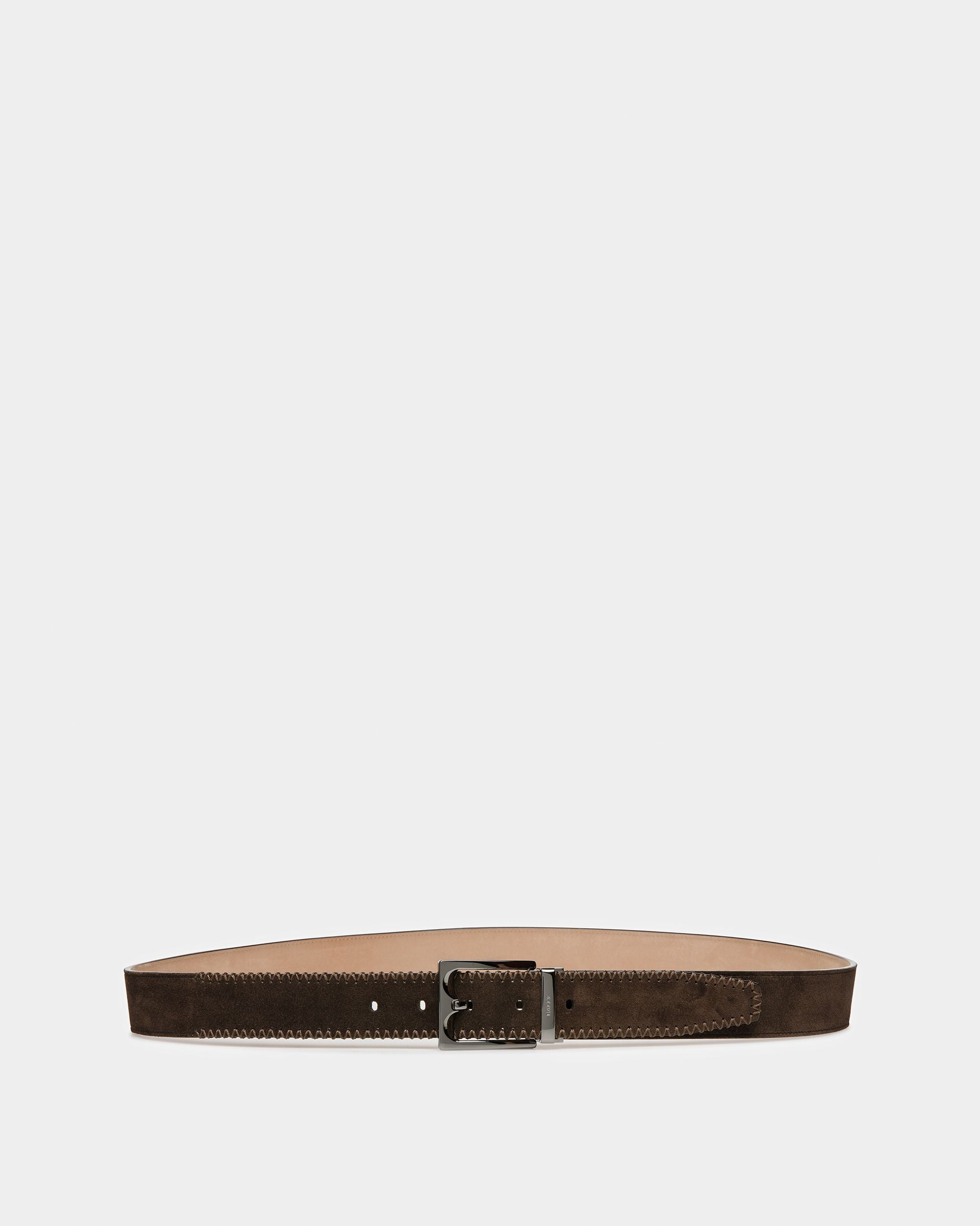 Bally Global - Belmond Cinturón De Piel En Ébano - Marrón